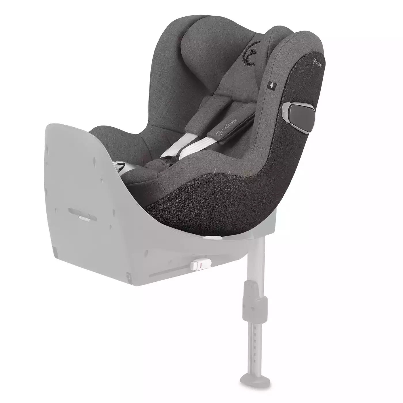 cybex PLATINUM Sirona Z i-Size Plus Soho Grey | mit 5-Punkt Gurt 