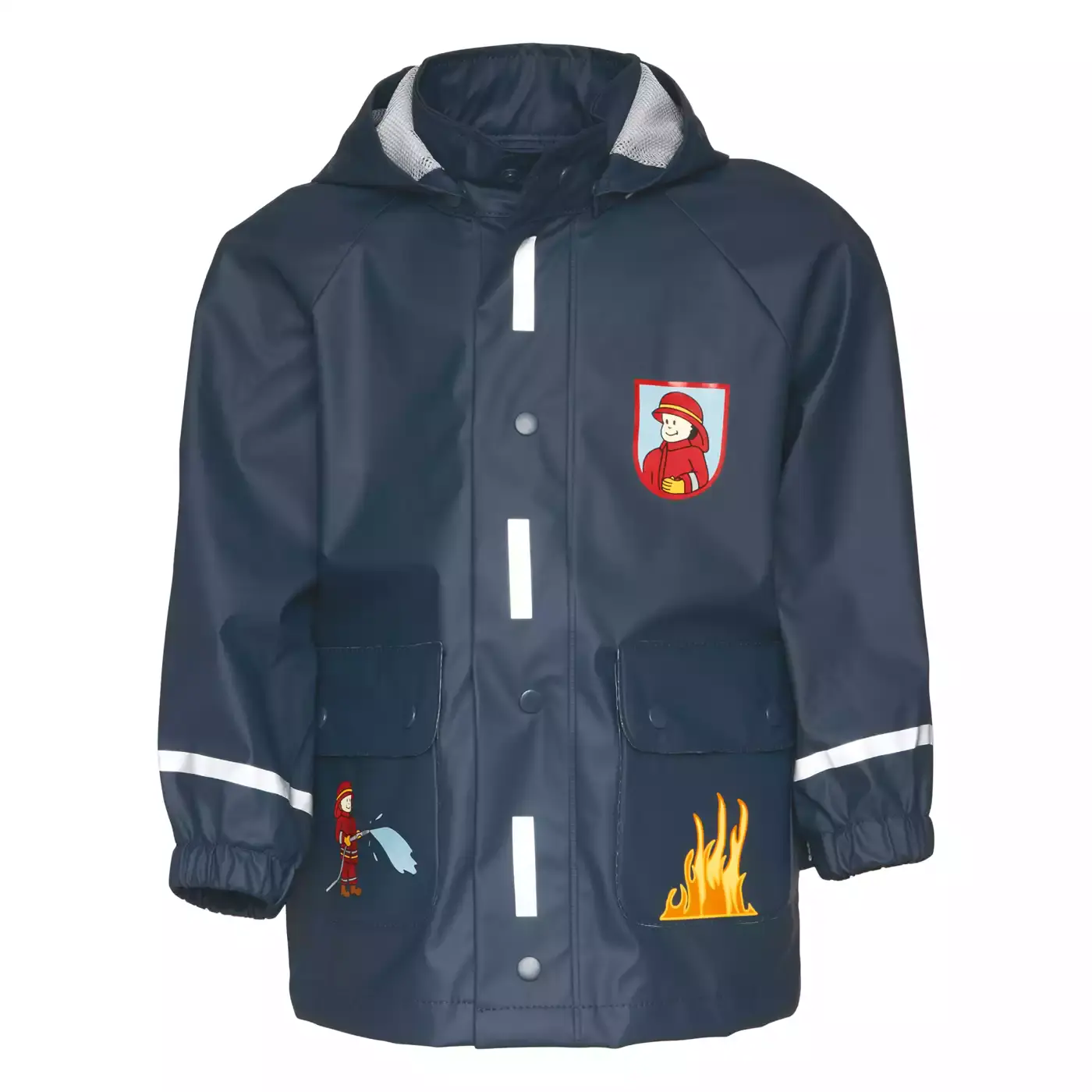 Regen-Mantel Feuerwehr Playshoes Blau M2008559800704 1