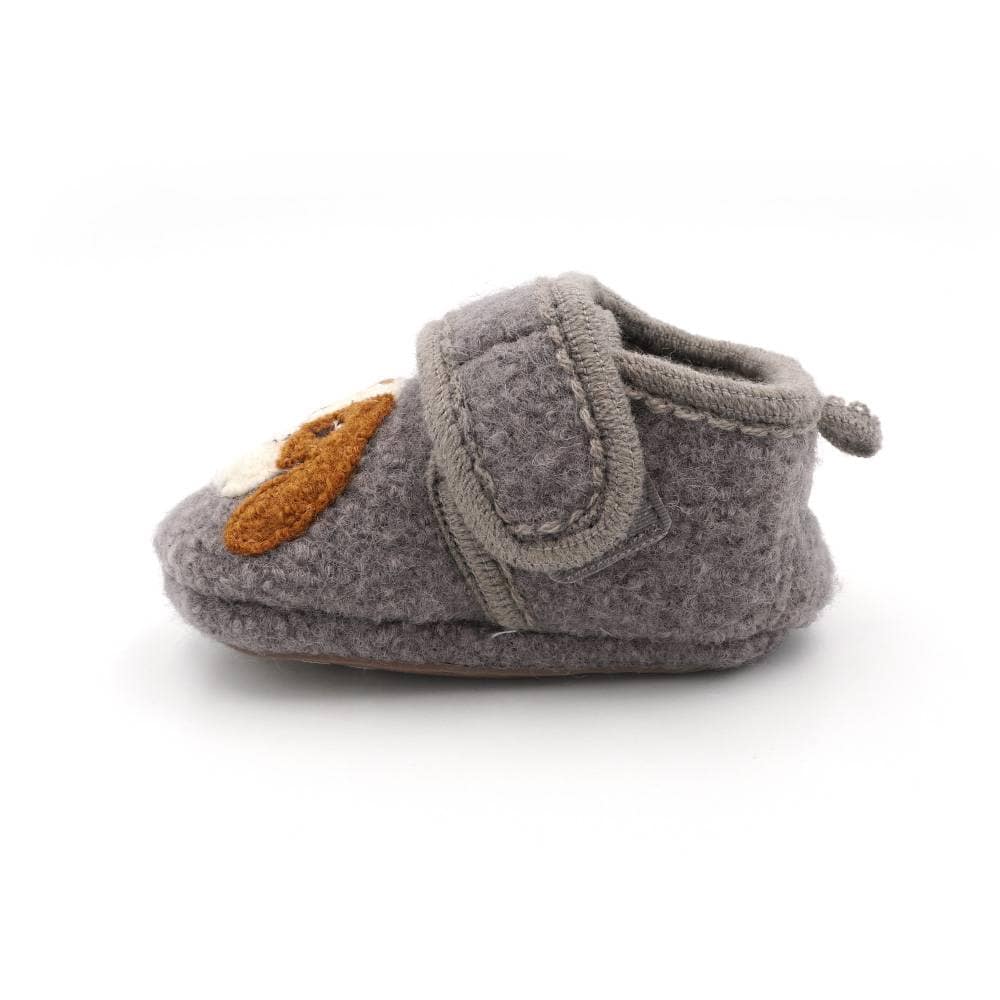 Krabbelschuhe, MaxiMo, Braun – Besonderheit: aus 100% Wolle