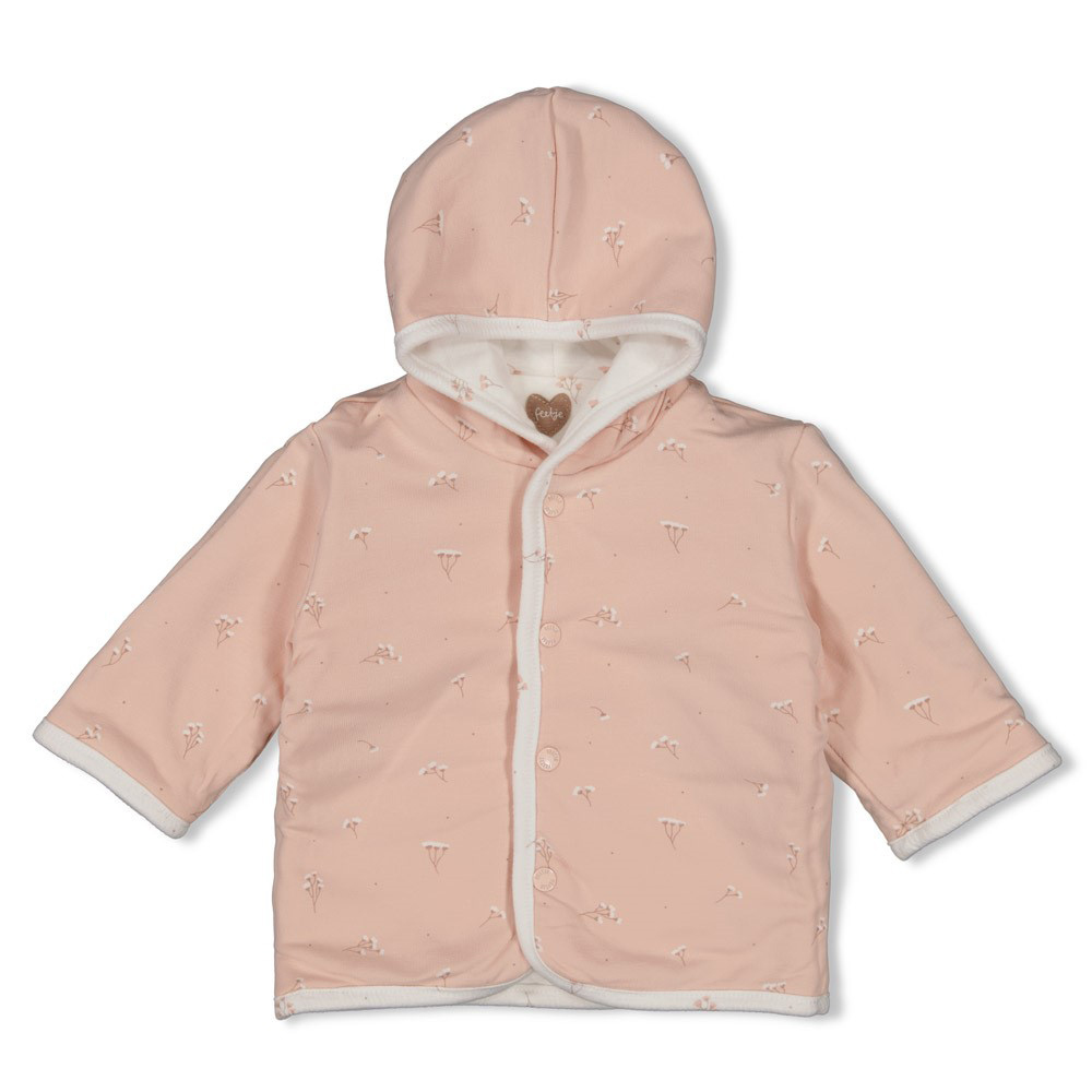 Wendejacken, FEETJE, Beige – Besonderheit: aus 70% Baumwolle