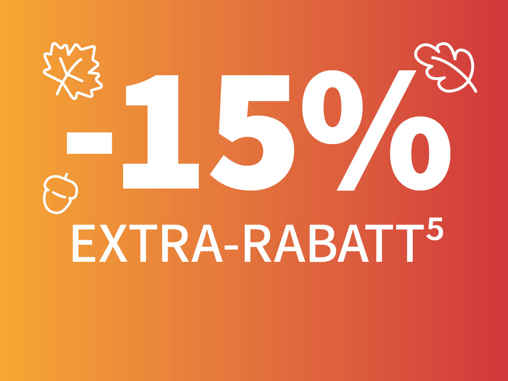 Herbstlich orange mit Blättern. -15% EXTRA-RABATT (Hoch5)