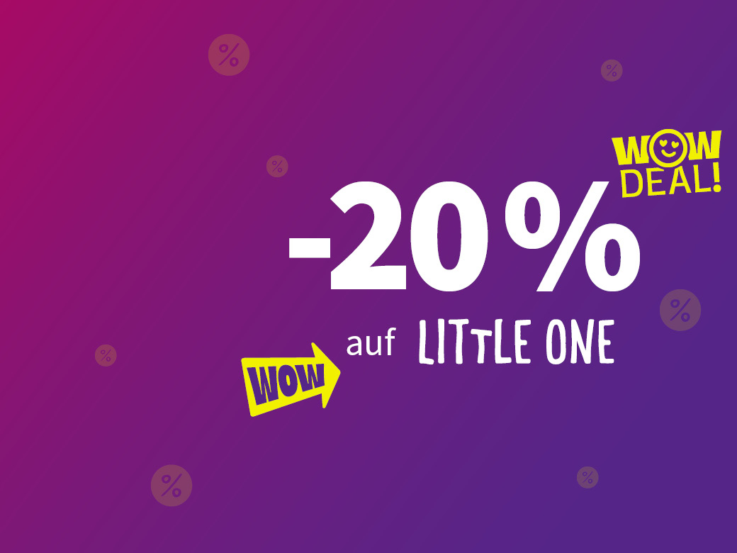 WOW Deal: -20% auf Little One.