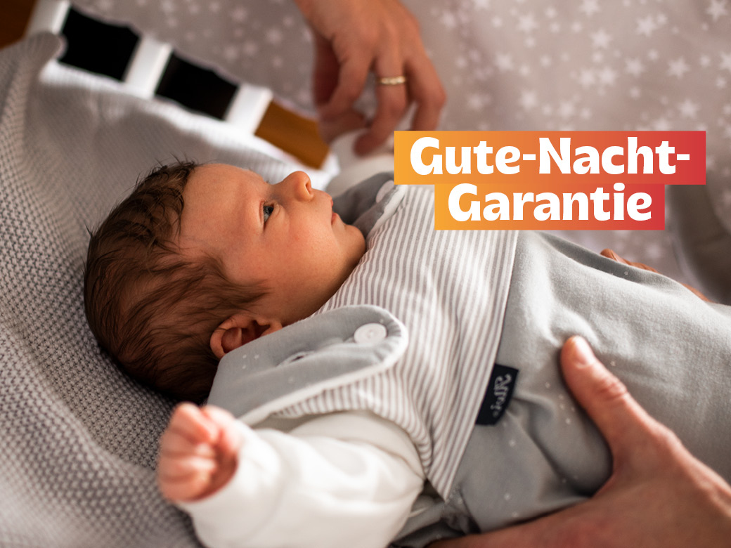 Gute-Nacht-Garantie: Baby im Winterschlafsack!