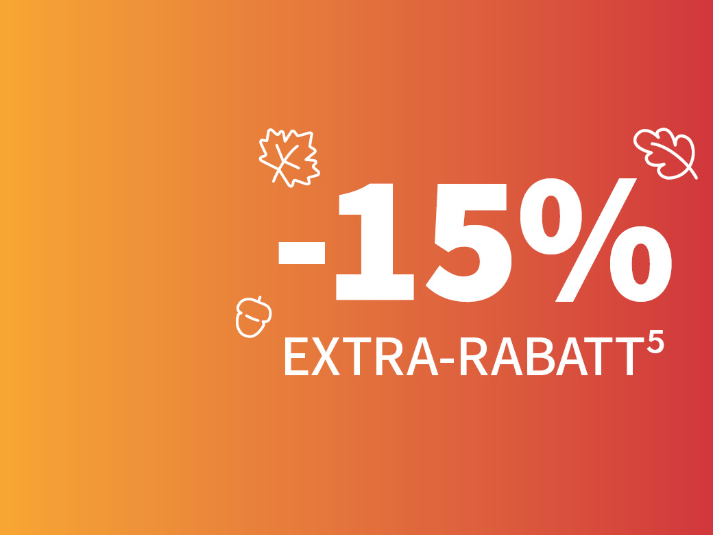 Herbstlich orange mit Blättern. -15% EXTRA-RABATT (Hoch5)