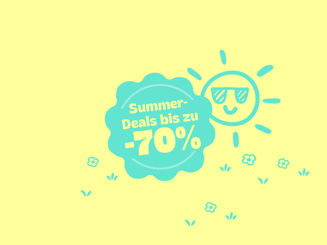 Sonne: Summerdeals bis zu -70%