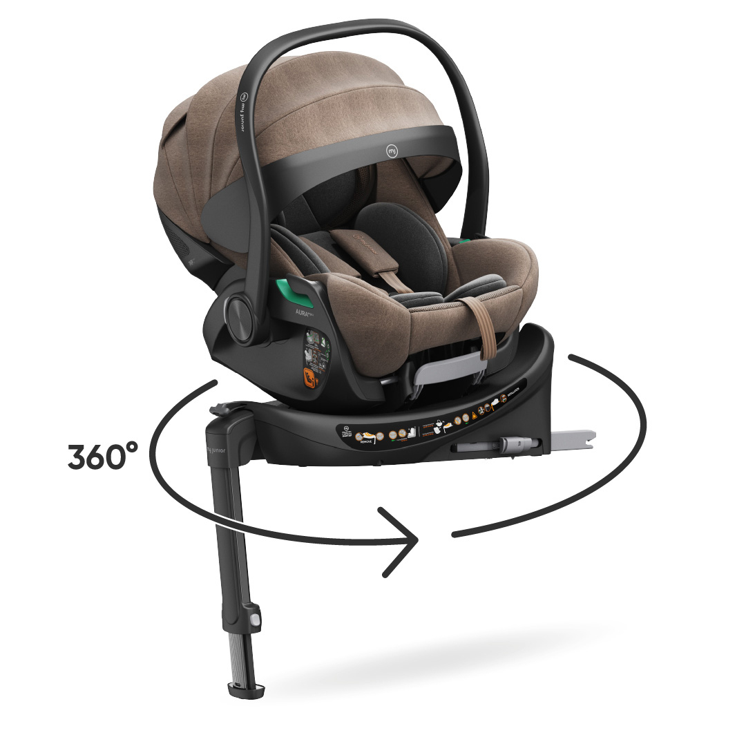 Babyschalen 0-13 kg, Gruppe 0+, My junior, Beige – Produktansicht