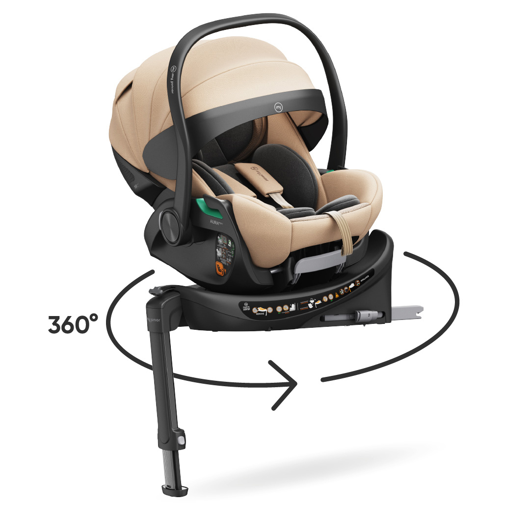 Babyschalen 0-13 kg, Gruppe 0+, My junior, Beige – Produktansicht