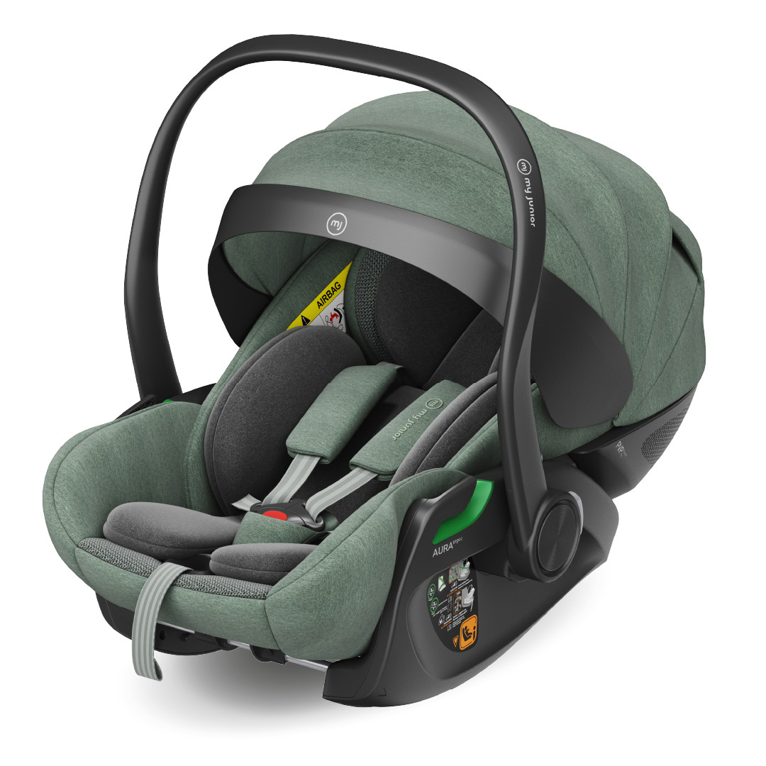 Babyschalen 0-13 kg, Gruppe 0+, My junior, Grün – Produktansicht