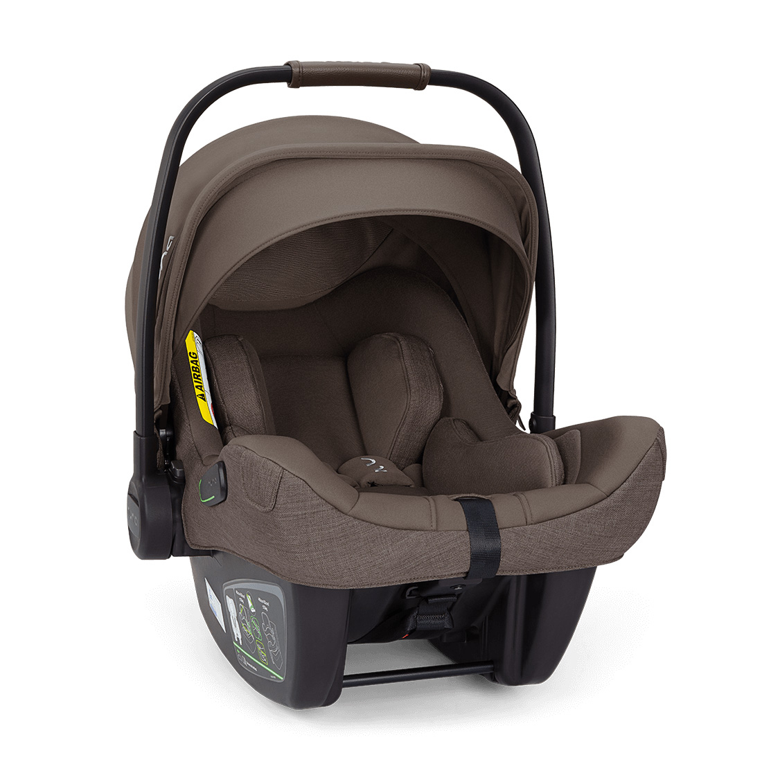 Babyschalen 0-13 kg, Gruppe 0+, nuna, Braun – Besonderheit: Teil des Nuna NEXT Systems™
