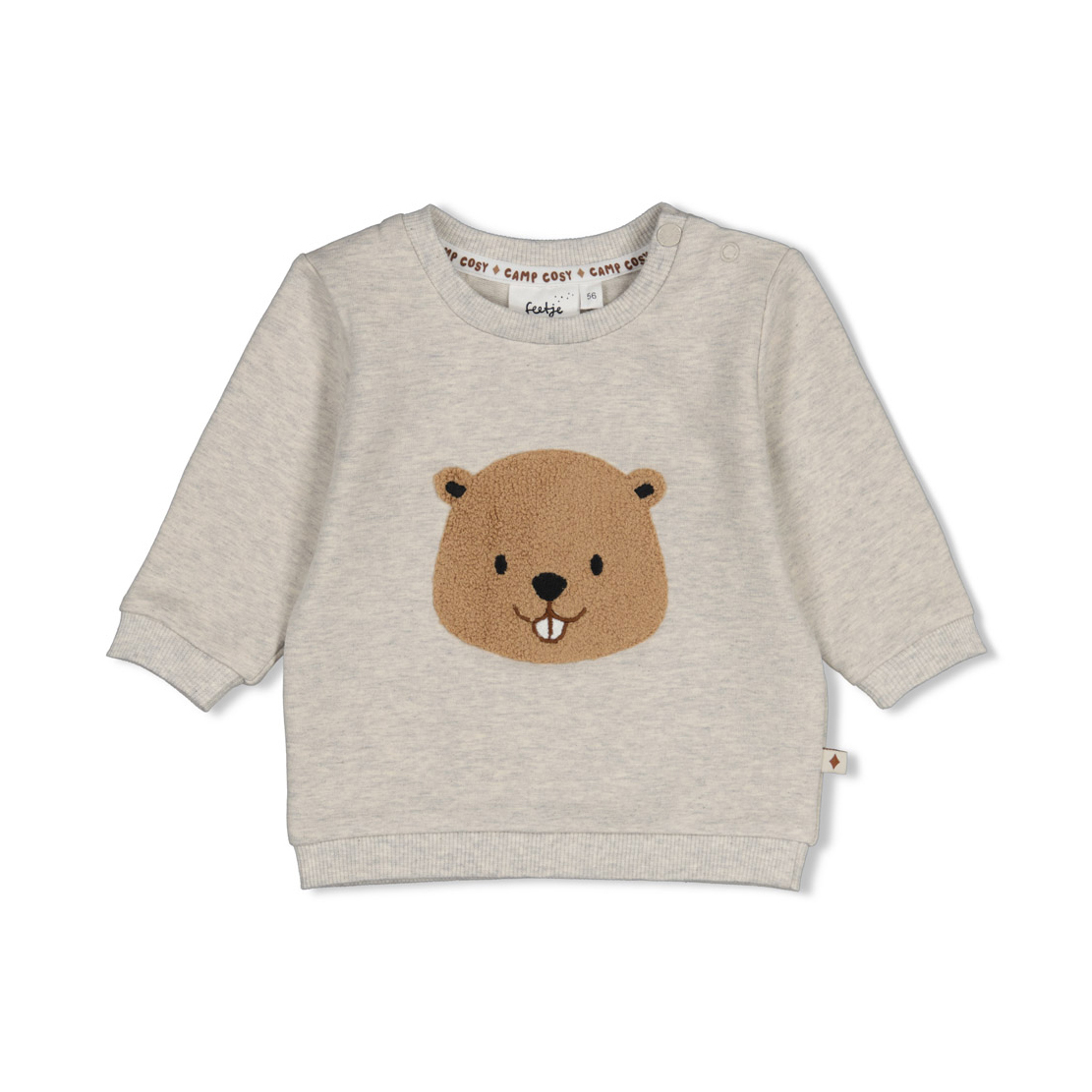 Pullover & Sweatshirts, FEETJE, Grau – Besonderheit: aus 96% Baumwolle