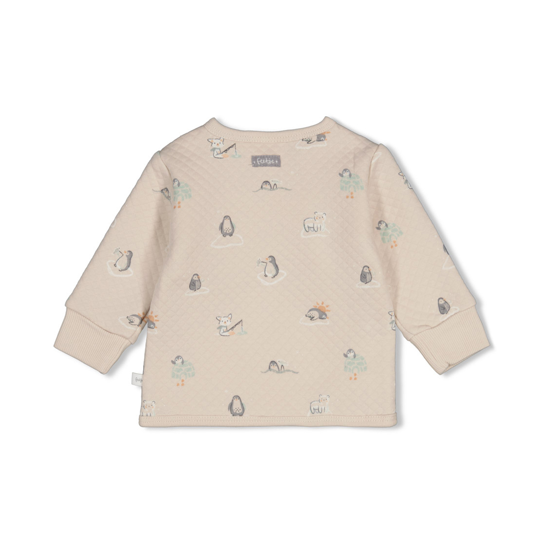 Wickelshirt, FEETJE, Beige – Besonderheit: aus 75% Baumwolle