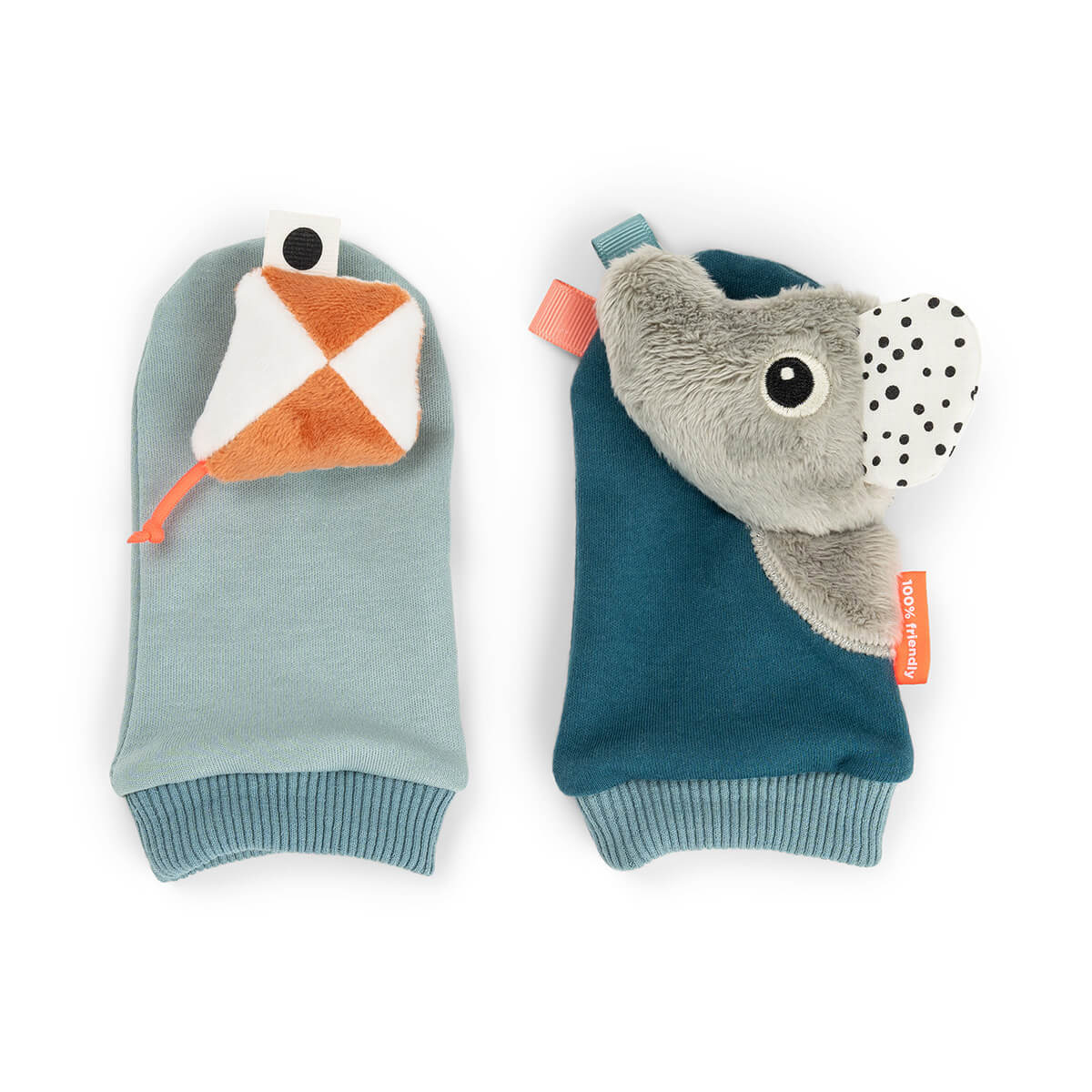 Rasseln & Greiflinge, done by deer, Blau – Produktansicht