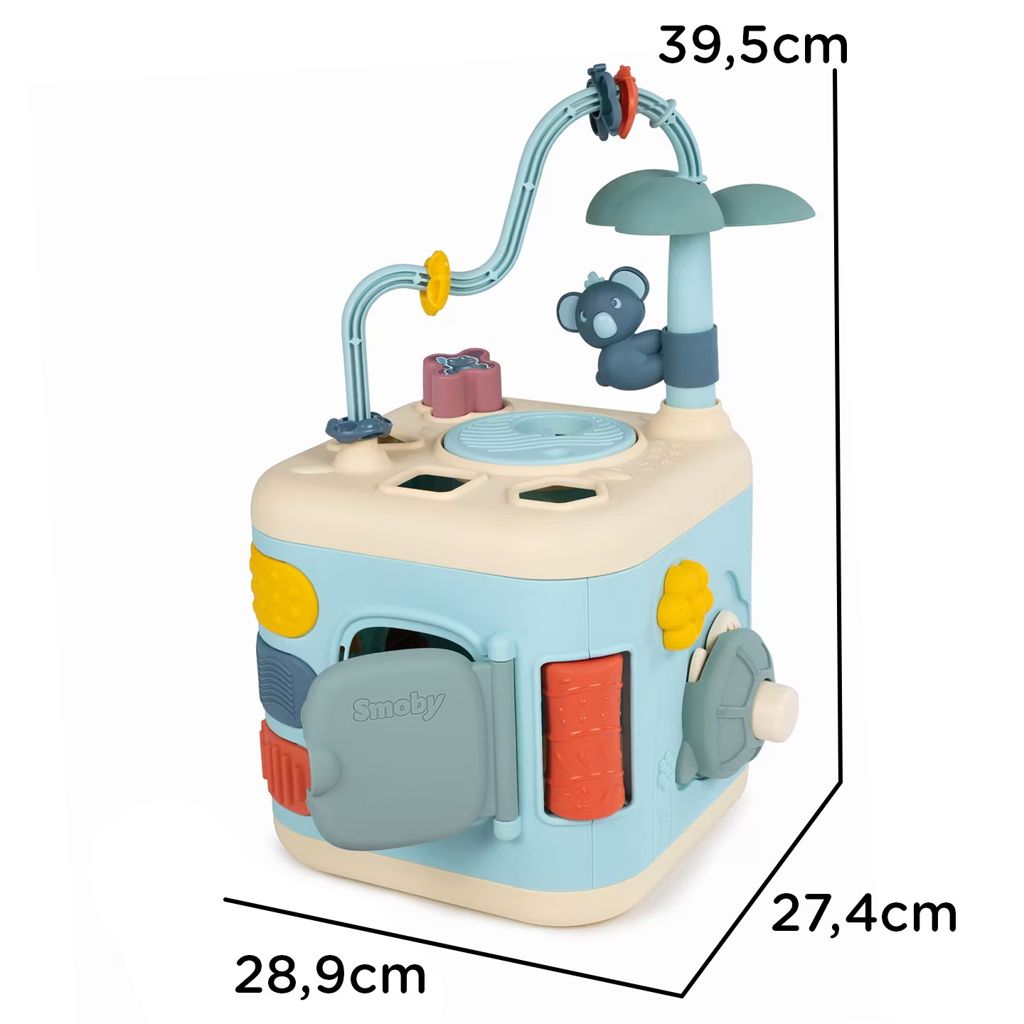 Motorikwürfel, Smoby, Blau – Produktansicht