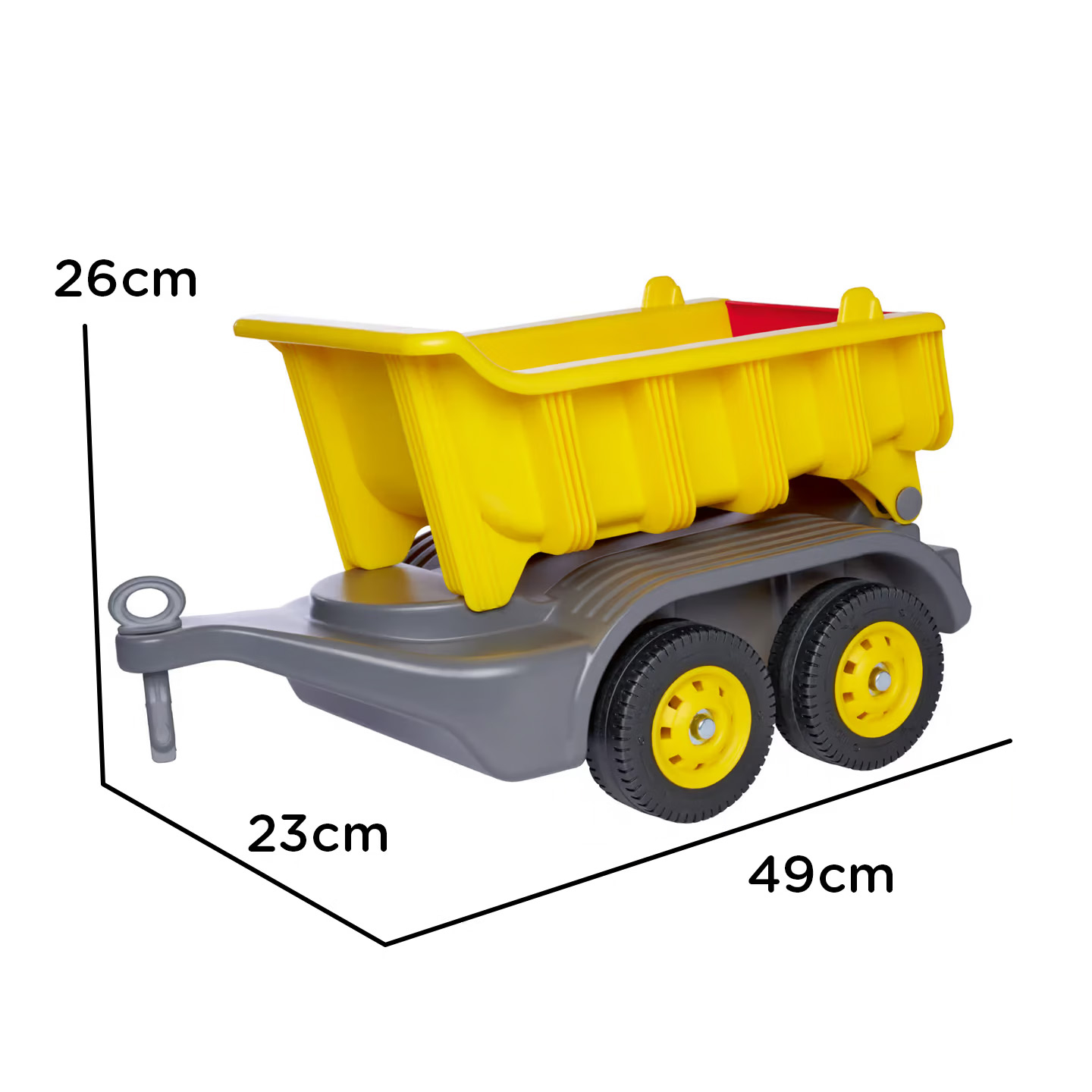 Bobby Car & Zubehör, BIG, Gelb – Produktansicht