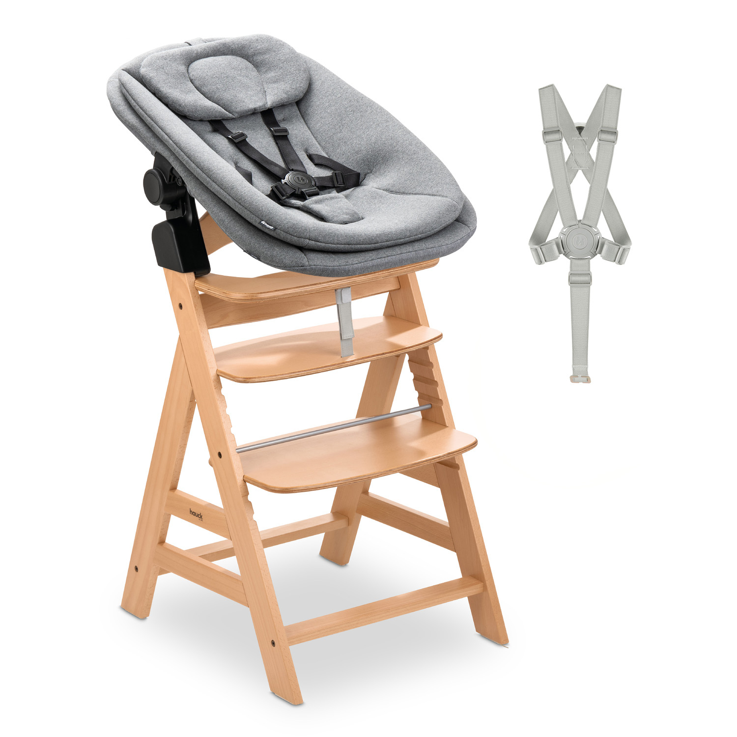 Hochstühle, hauck, Grau – Produktansicht