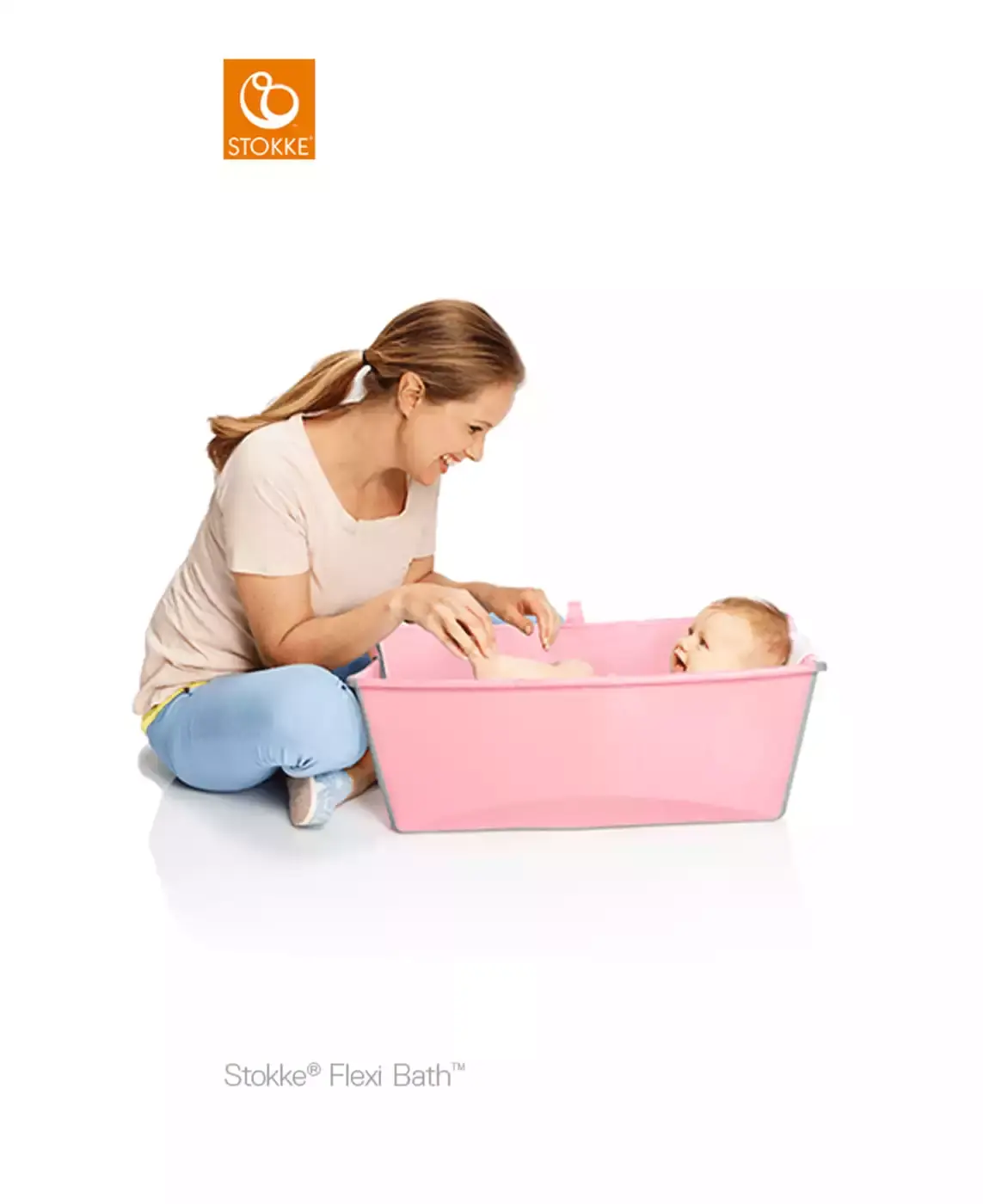 FlexiBath Badewanne pink STOKKE Pink 2000562741302 2