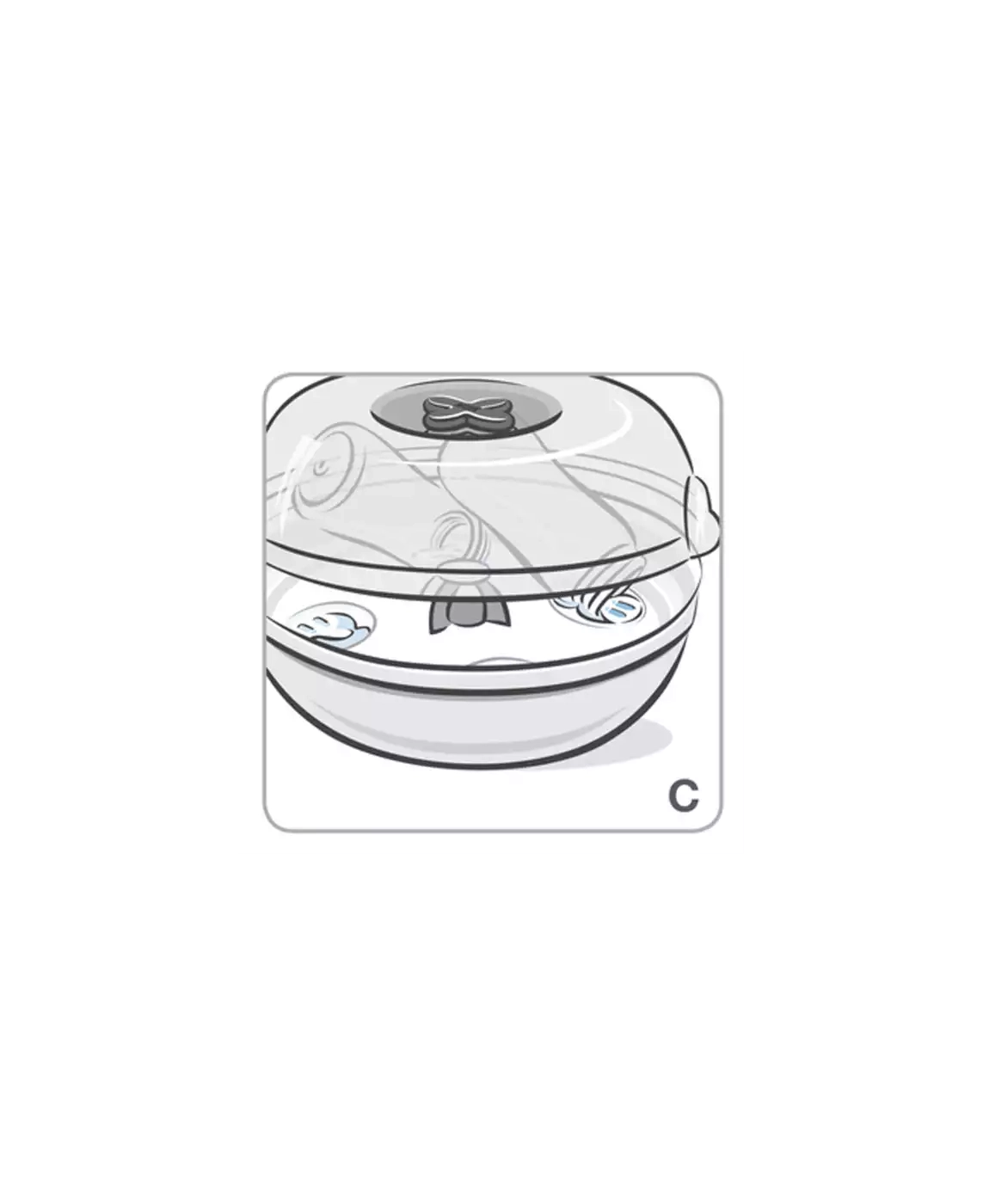 Vaporisatoren, NUK, Weiß – Produktansicht