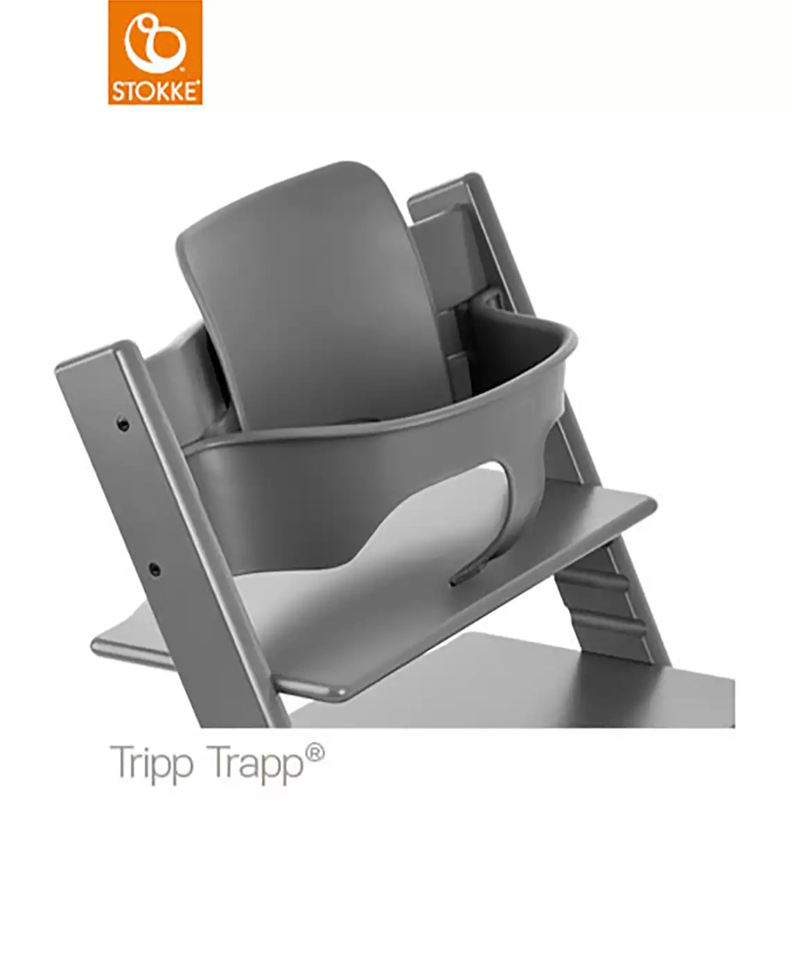 Tripp Trapp® Baby Set storm grey STOKKE Grau Grau 2000563446206 2