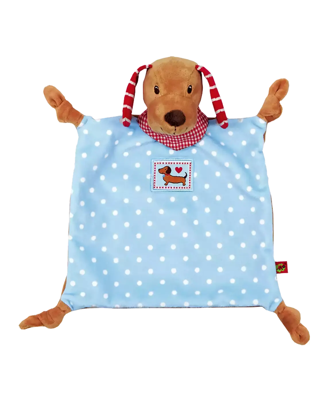 Schnuffeltuch Hündchen BabyGlück DIE SPIEGELBURG Blau 2000573305609 3