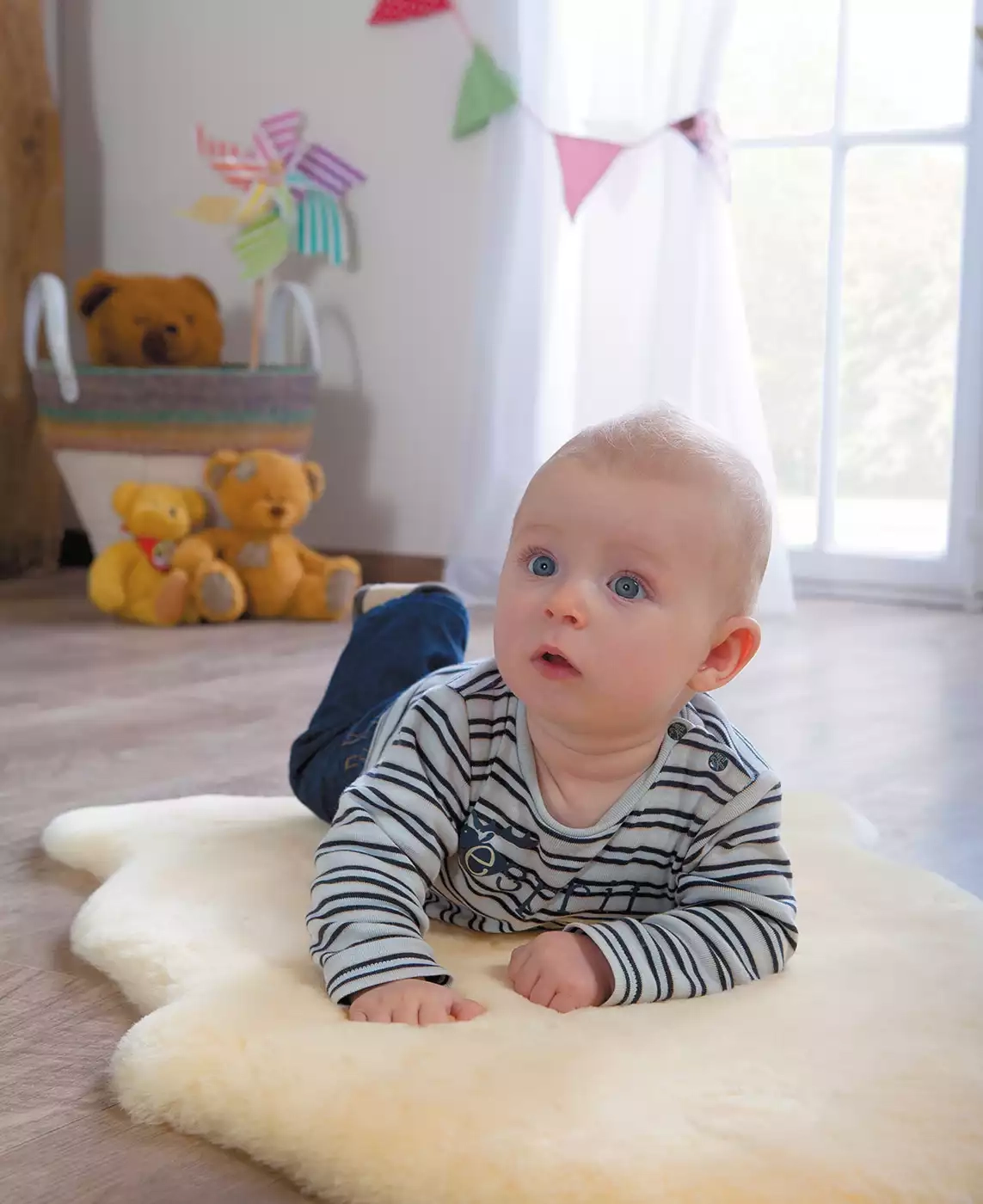 Lammfelle, IBENA, Beige – Produktansicht