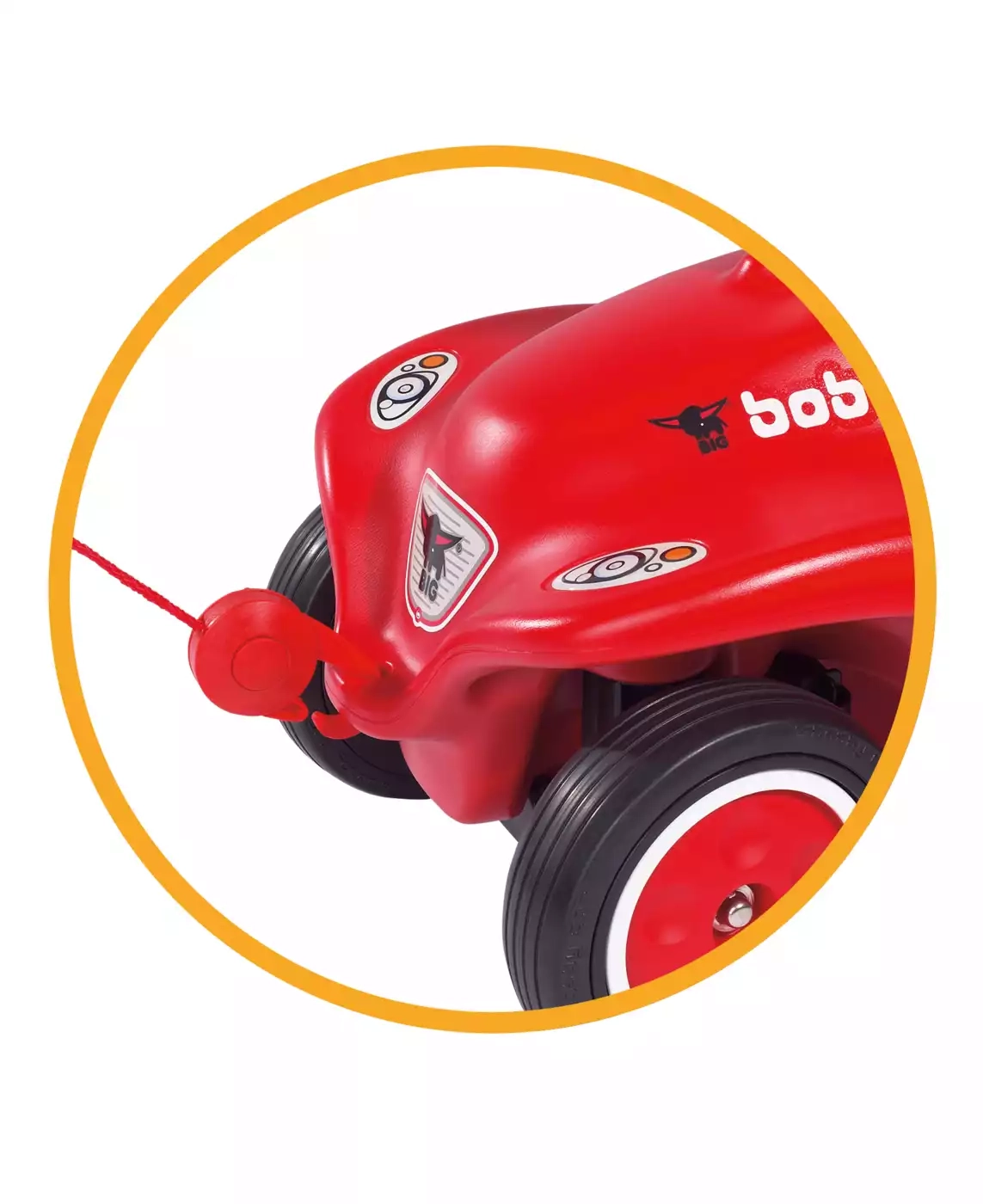 Kinderfahrzeuge, BIG, Rot – Produktansicht