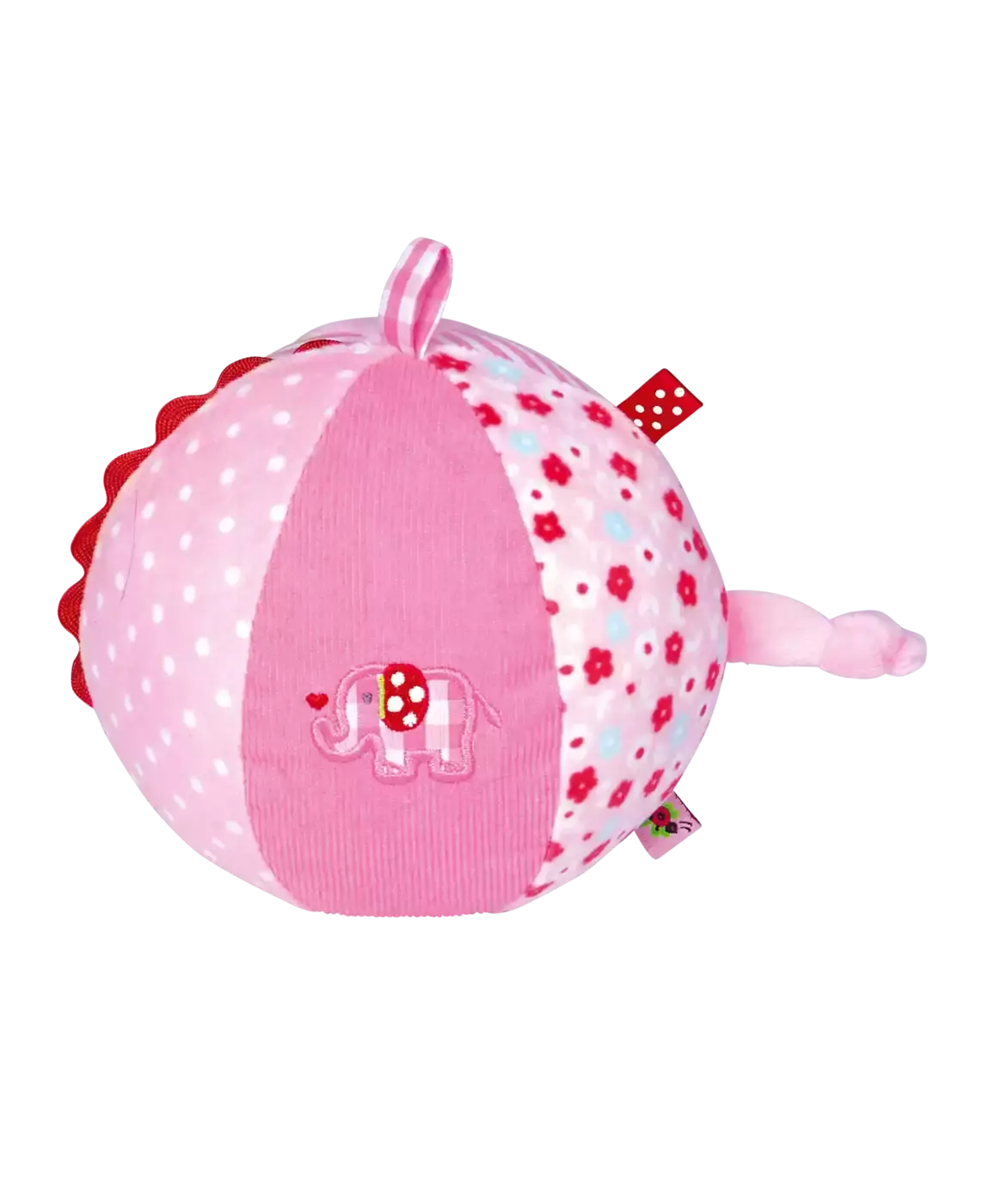 Stoffball mit Glockenspiel BabyGlück COPPENRATH Pink Rosa 2000571555006 3