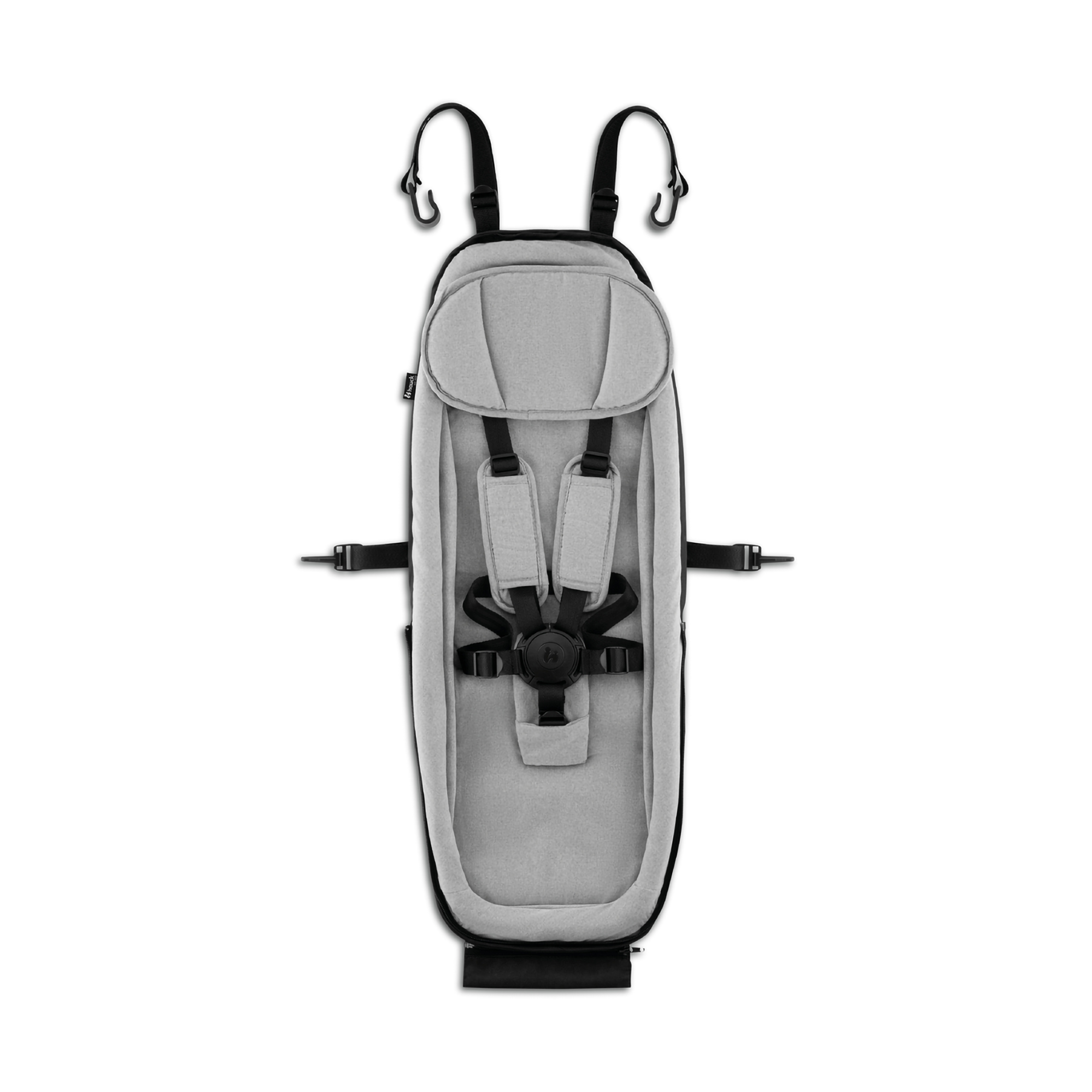 Fahrradanhänger Hängematten, hauck, Grau – Produktansicht