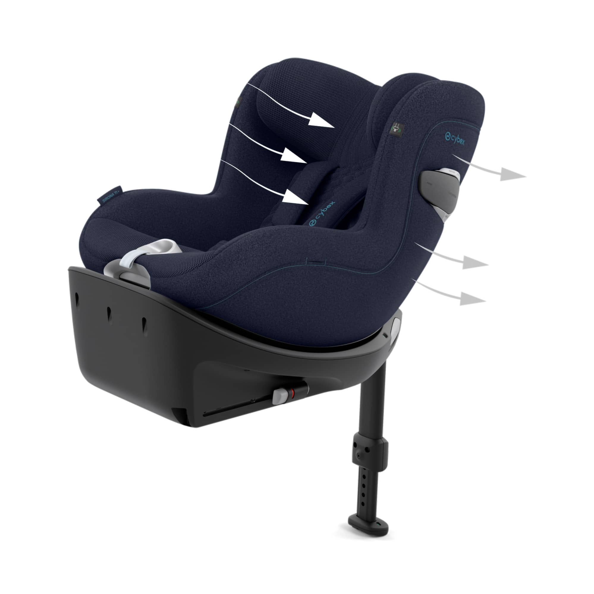Reboarder 0-18 kg, Gruppe 0+/1, cybex PLATINUM, Blau – Produktansicht