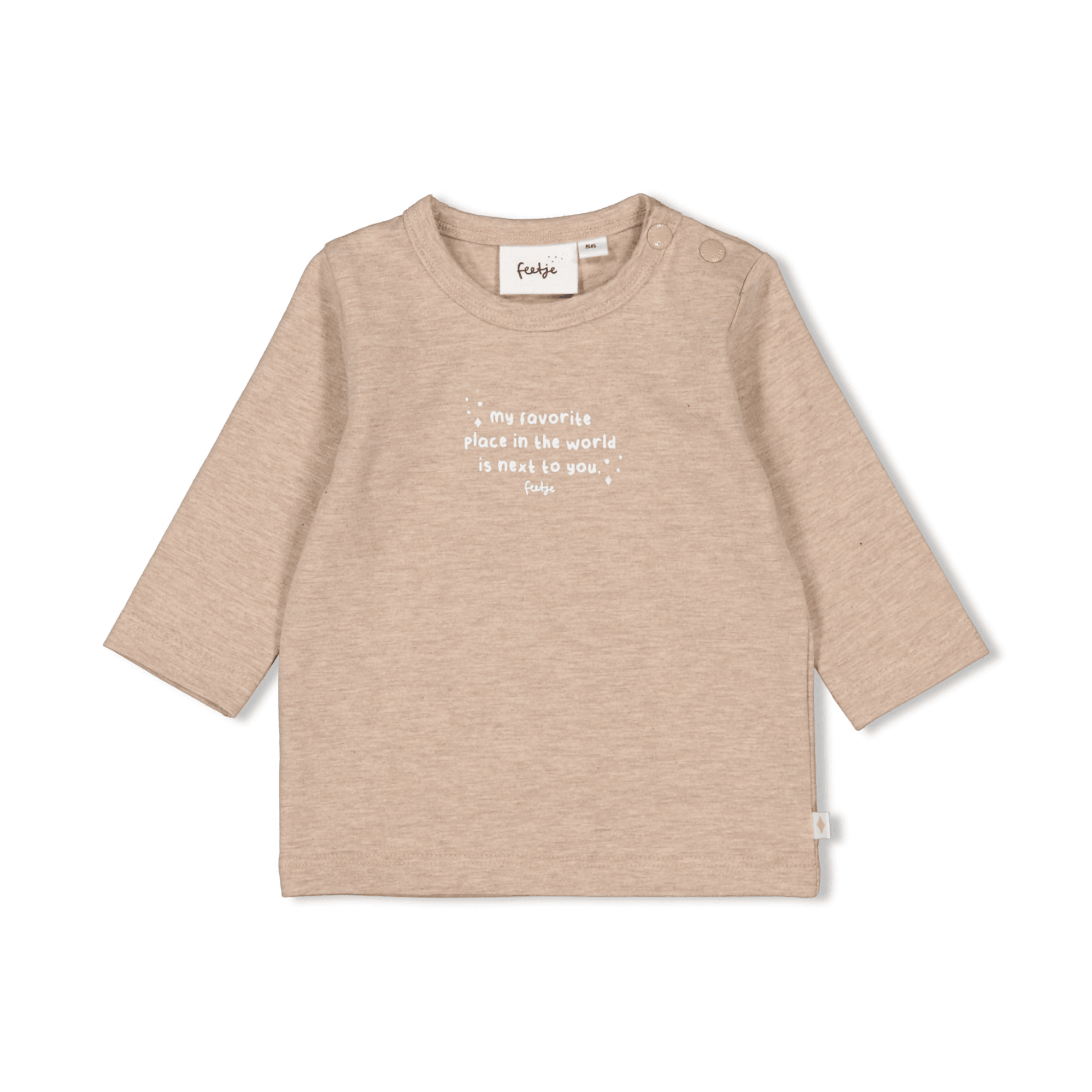 Langarmshirts, FEETJE, Beige – Produktansicht