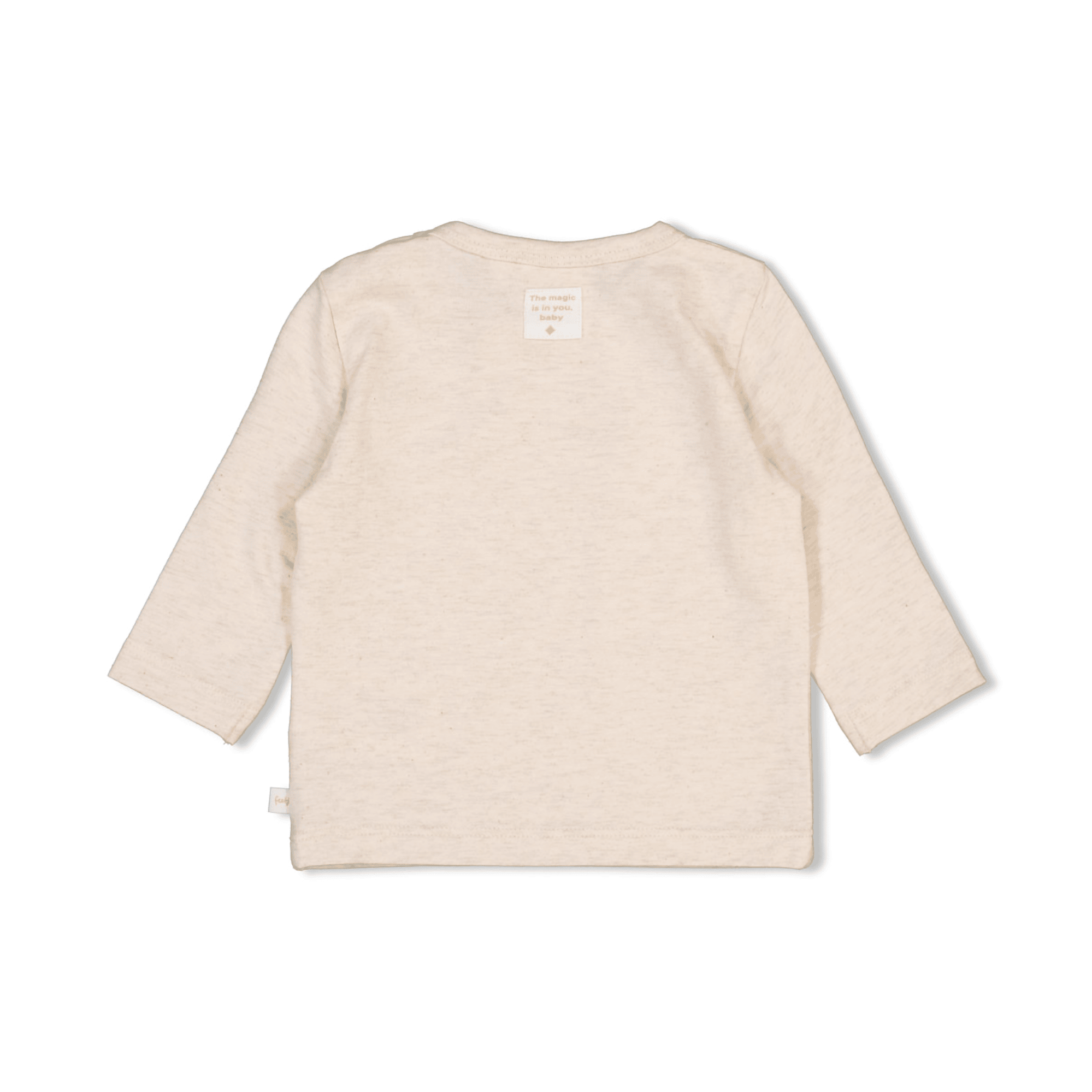 Langarmshirts, FEETJE, Weiß – Besonderheit: aus 75% Baumwolle