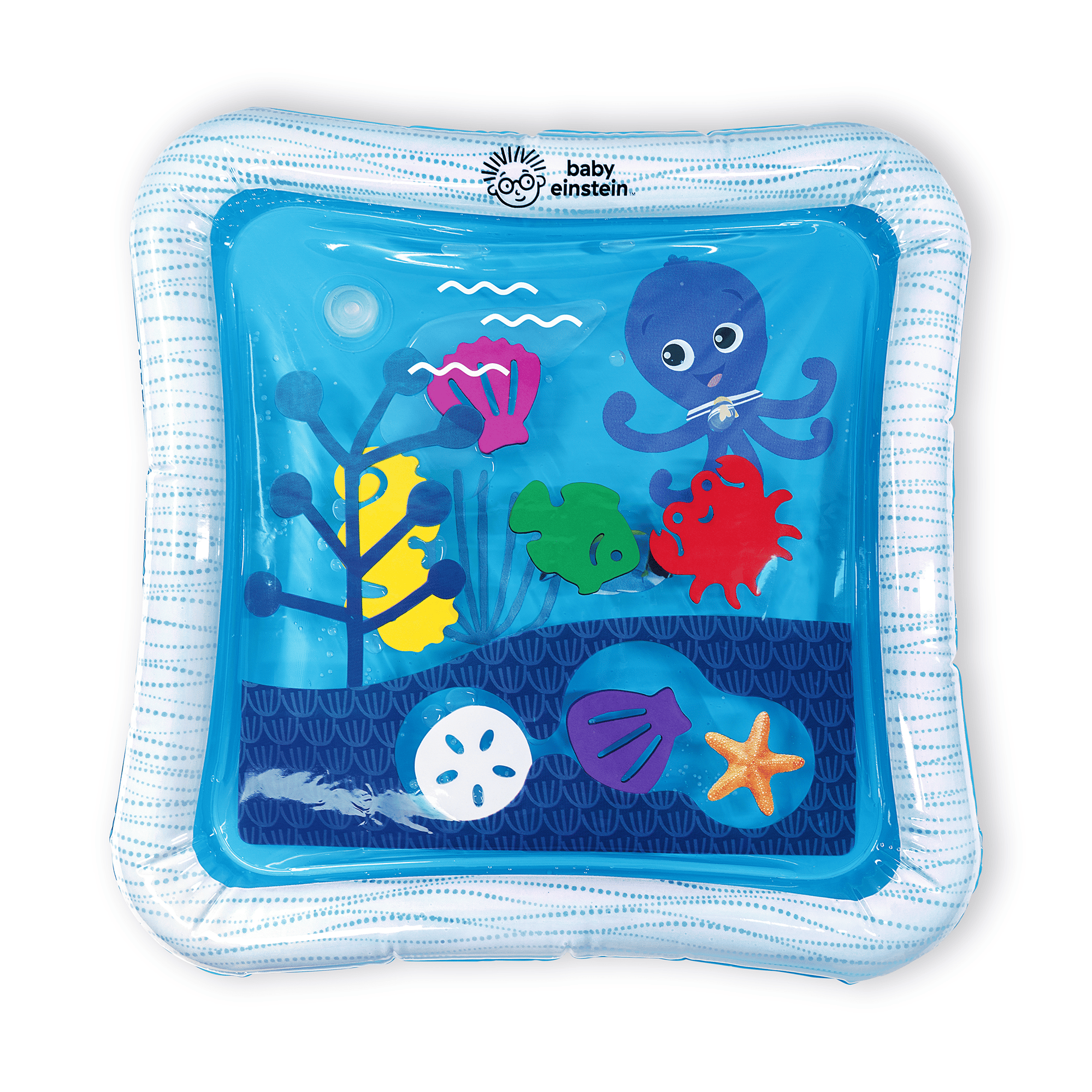 Opus' Ocean of Discovery Tummy Time Water Mat baby einstein Blau 2000583950509 1