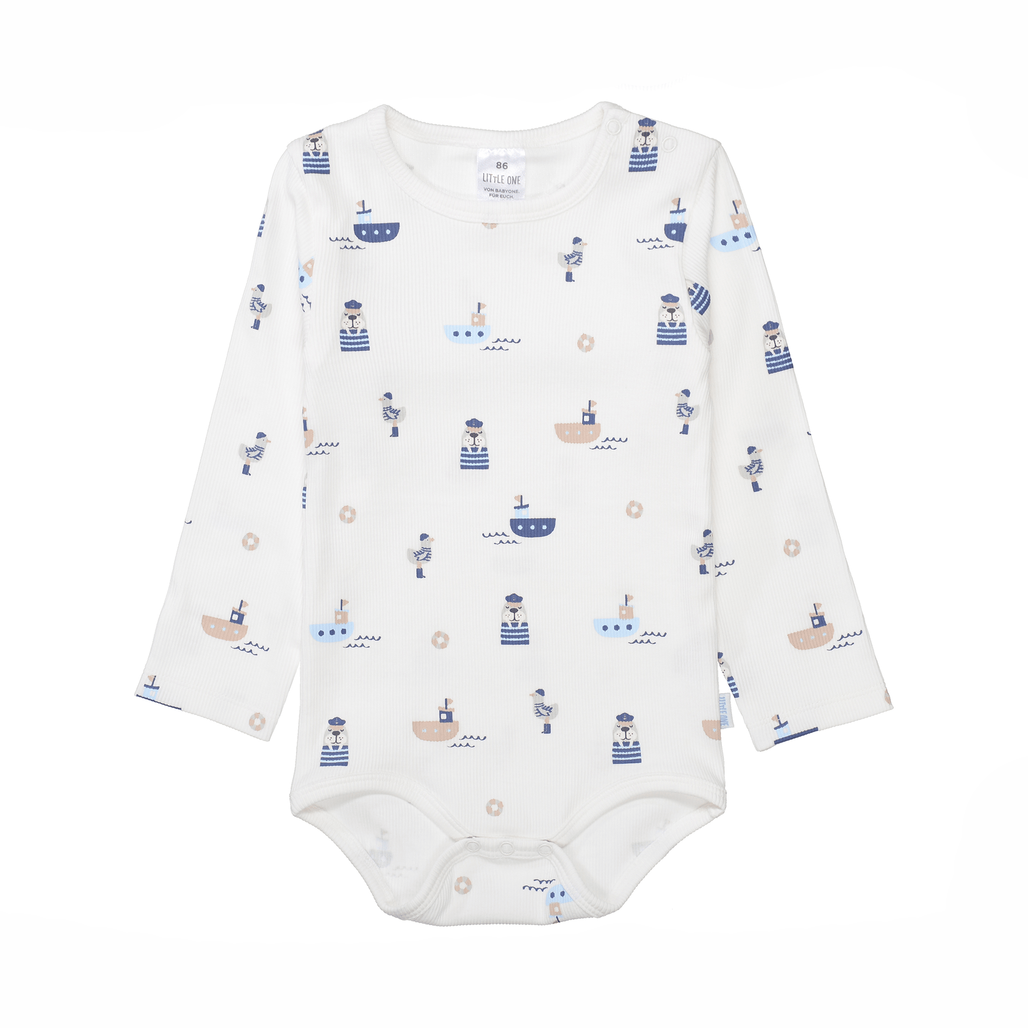 Langarmbody Maritim LITTLE ONE Weiß M2000587887405 1