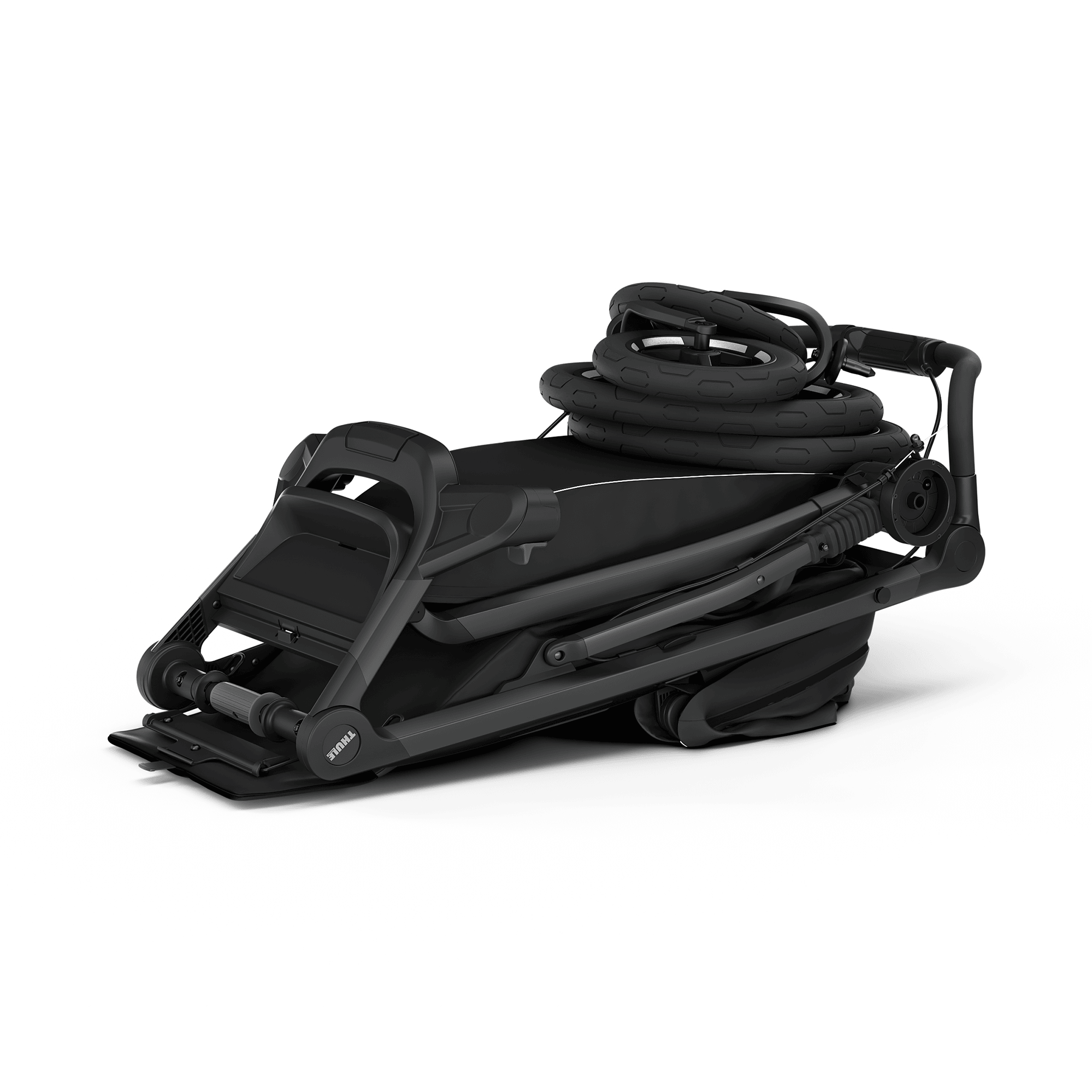 Kombi-Kinderwagen, THULE, Schwarz – Produktansicht