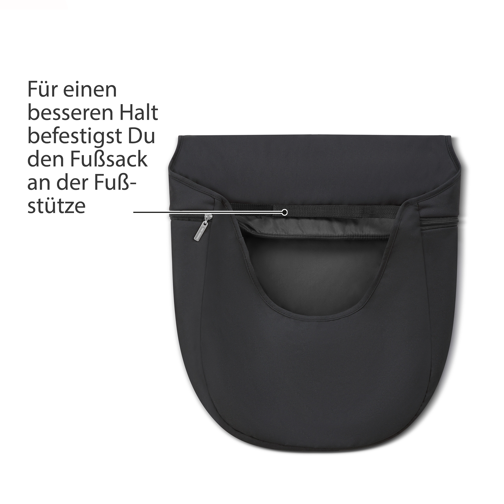Fußsäcke & Decken, ABC DESIGN, Schwarz – Produktansicht