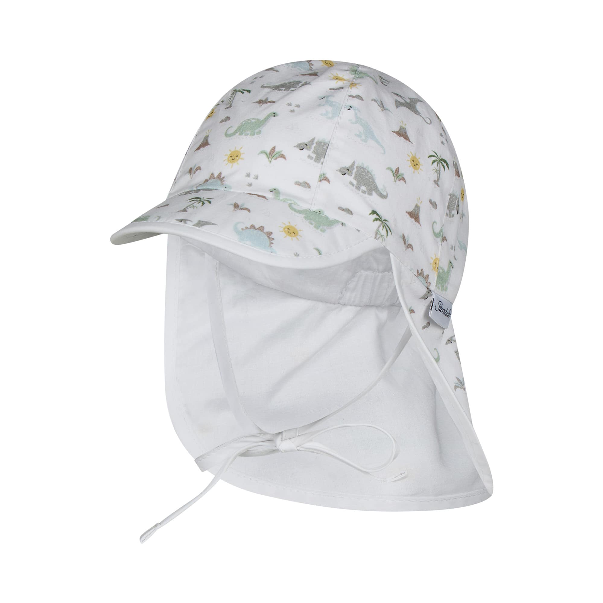 Schirmmützen, Sterntaler, Weiß – Besonderheit: Futter aus Bio-Baumwolle