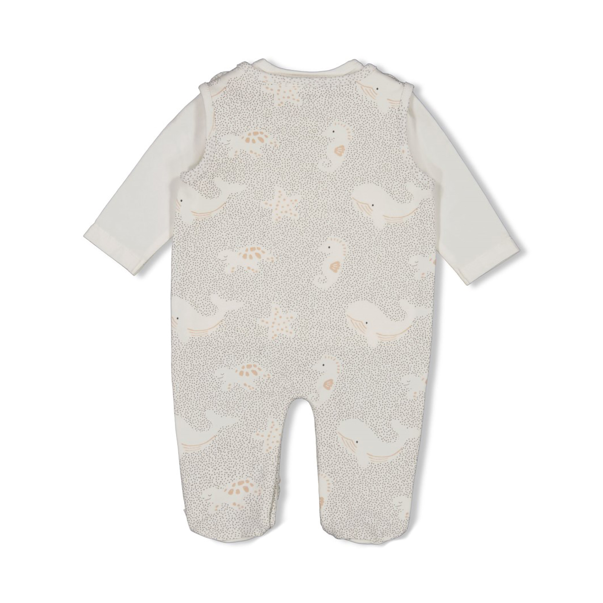 Strampler, FEETJE, Grau – Besonderheit: Set bestehend aus Langarmshirt und Strampler