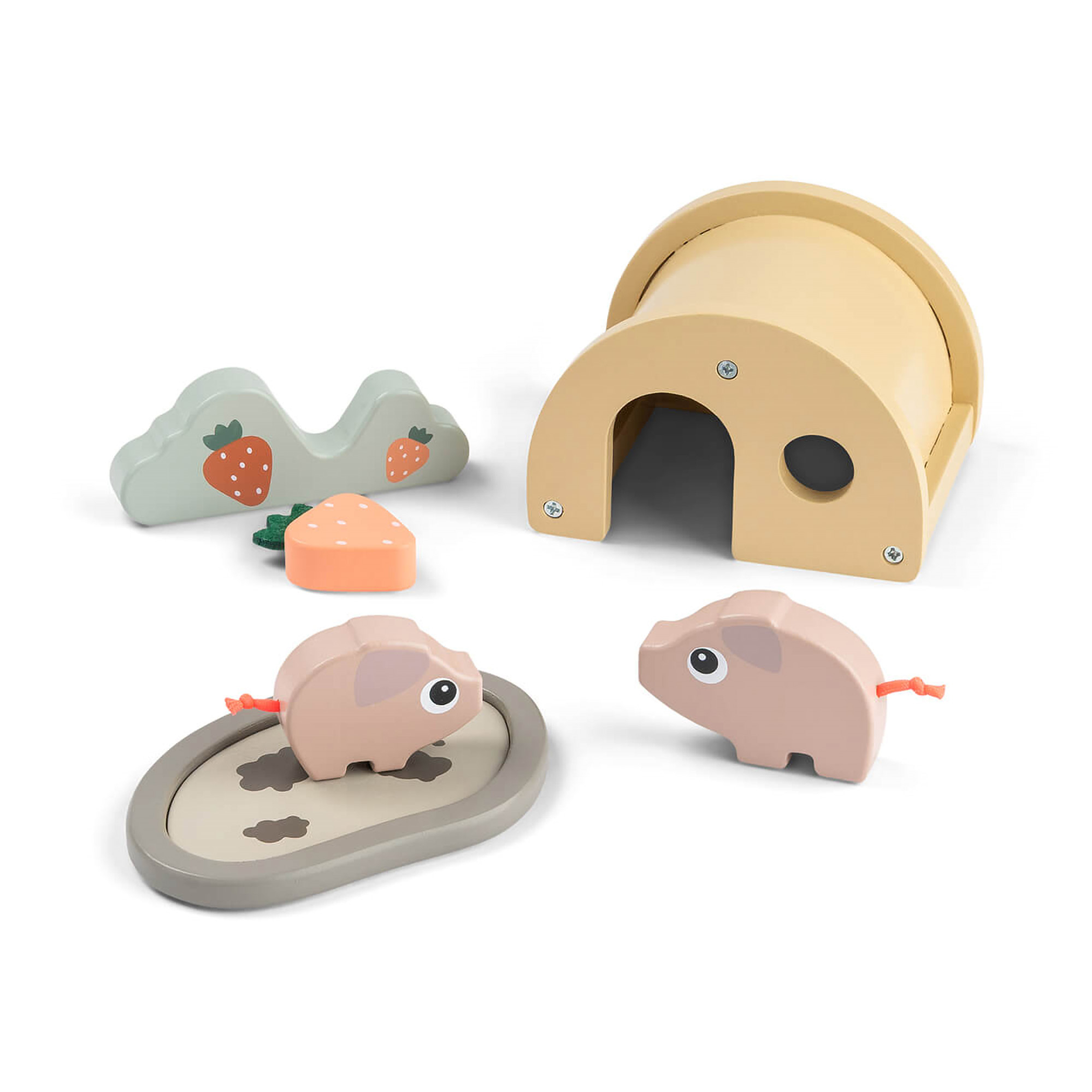 Holzfiguren, done by deer, Pink – Produktansicht