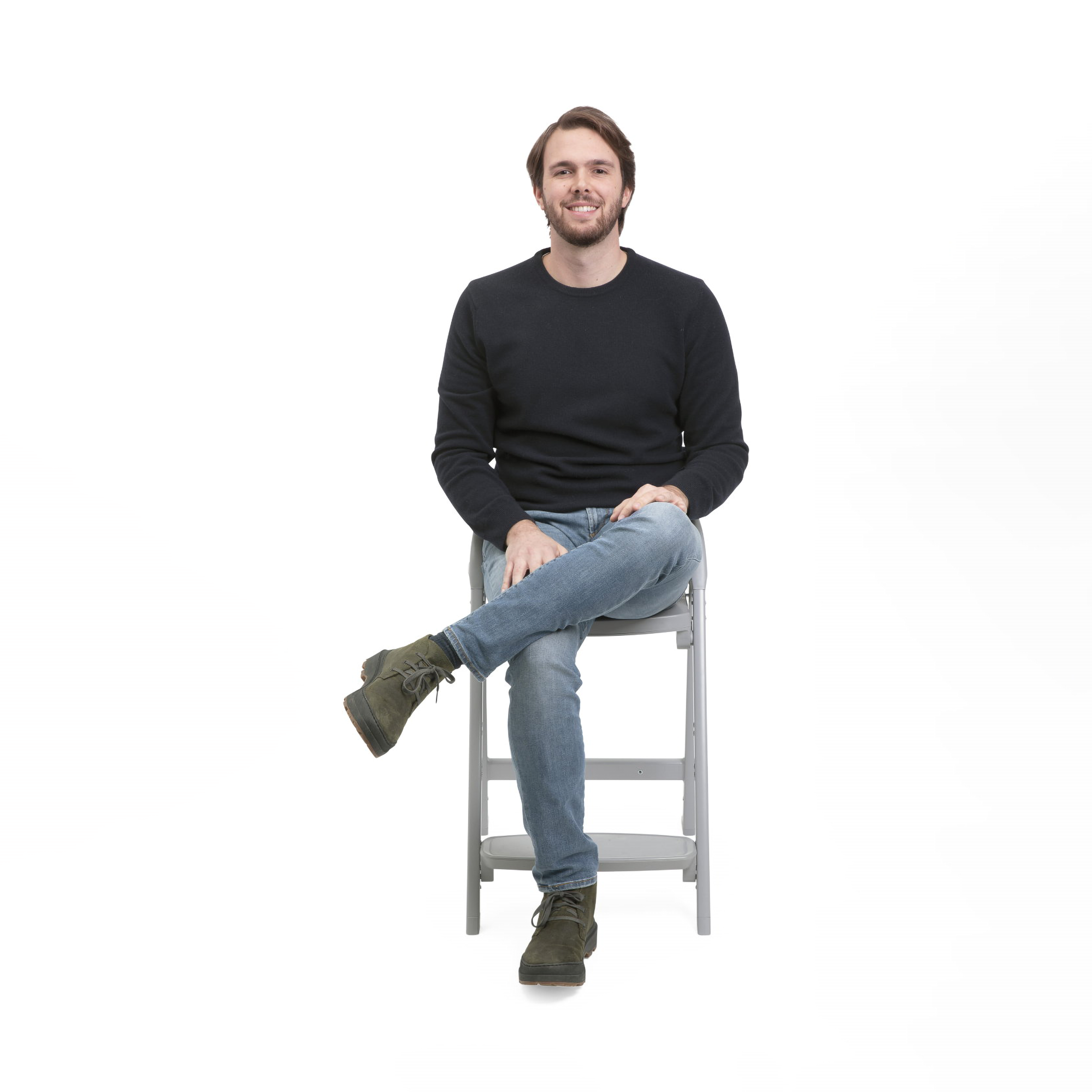 Klapphochstühle, chicco, Grau – Produktansicht