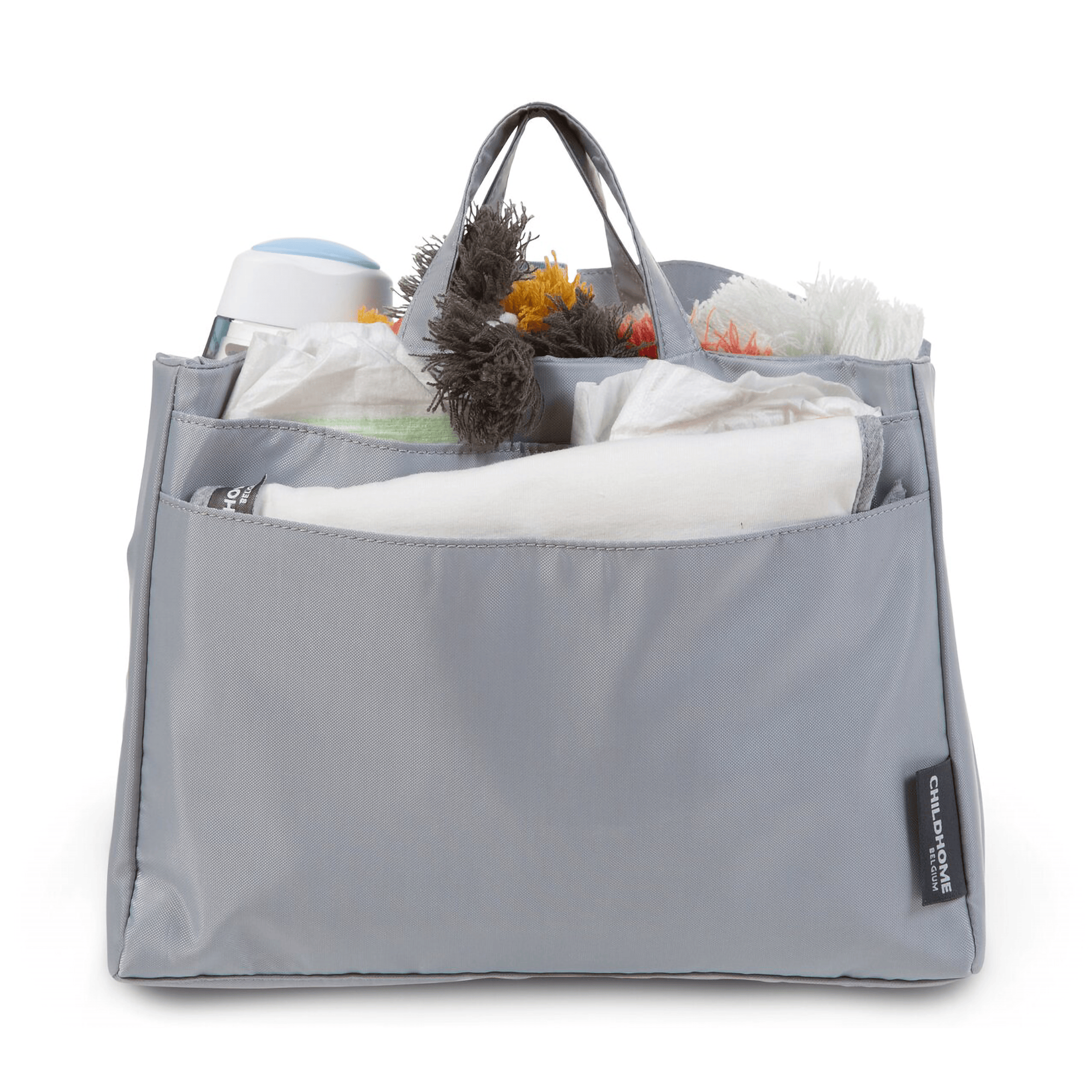 Wickeltaschen, CHILDHOME, Grau – Produktansicht