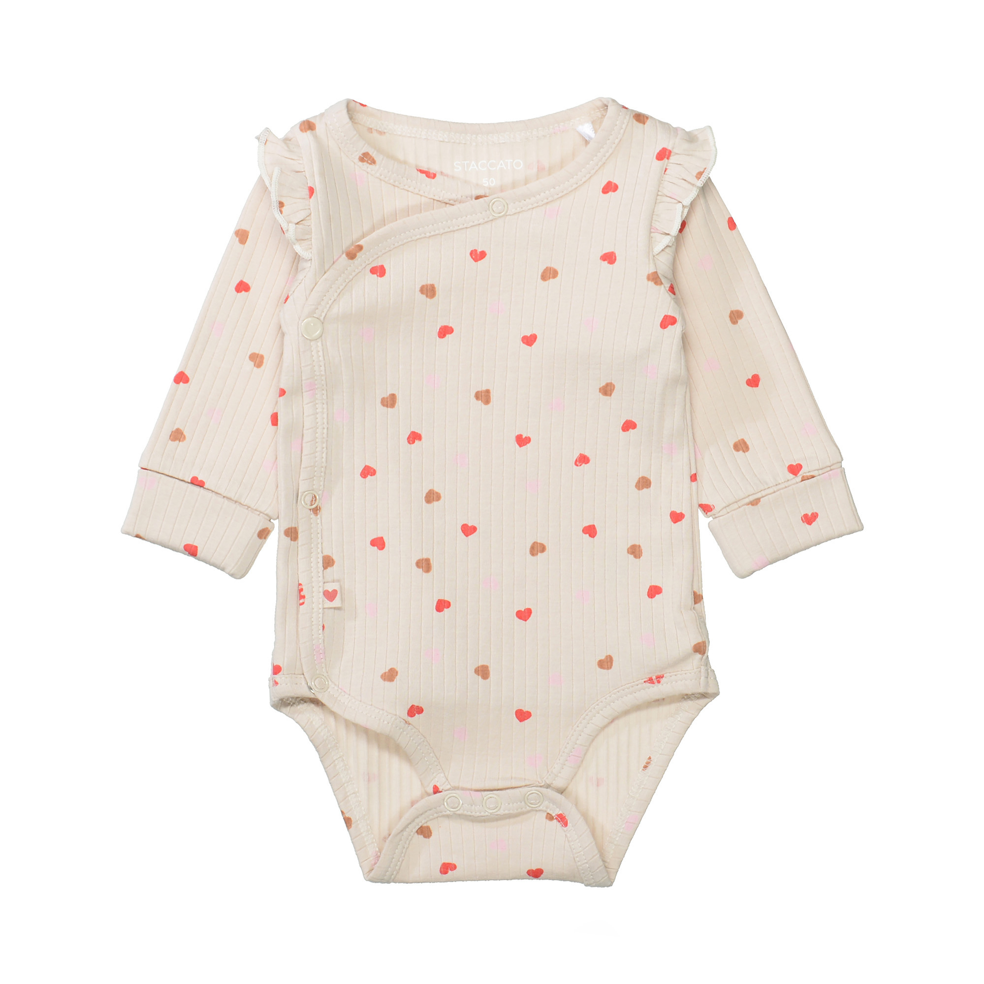 Wickelbodys, STACCATO, Weiß – Besonderheit: aus 100% Baumwolle