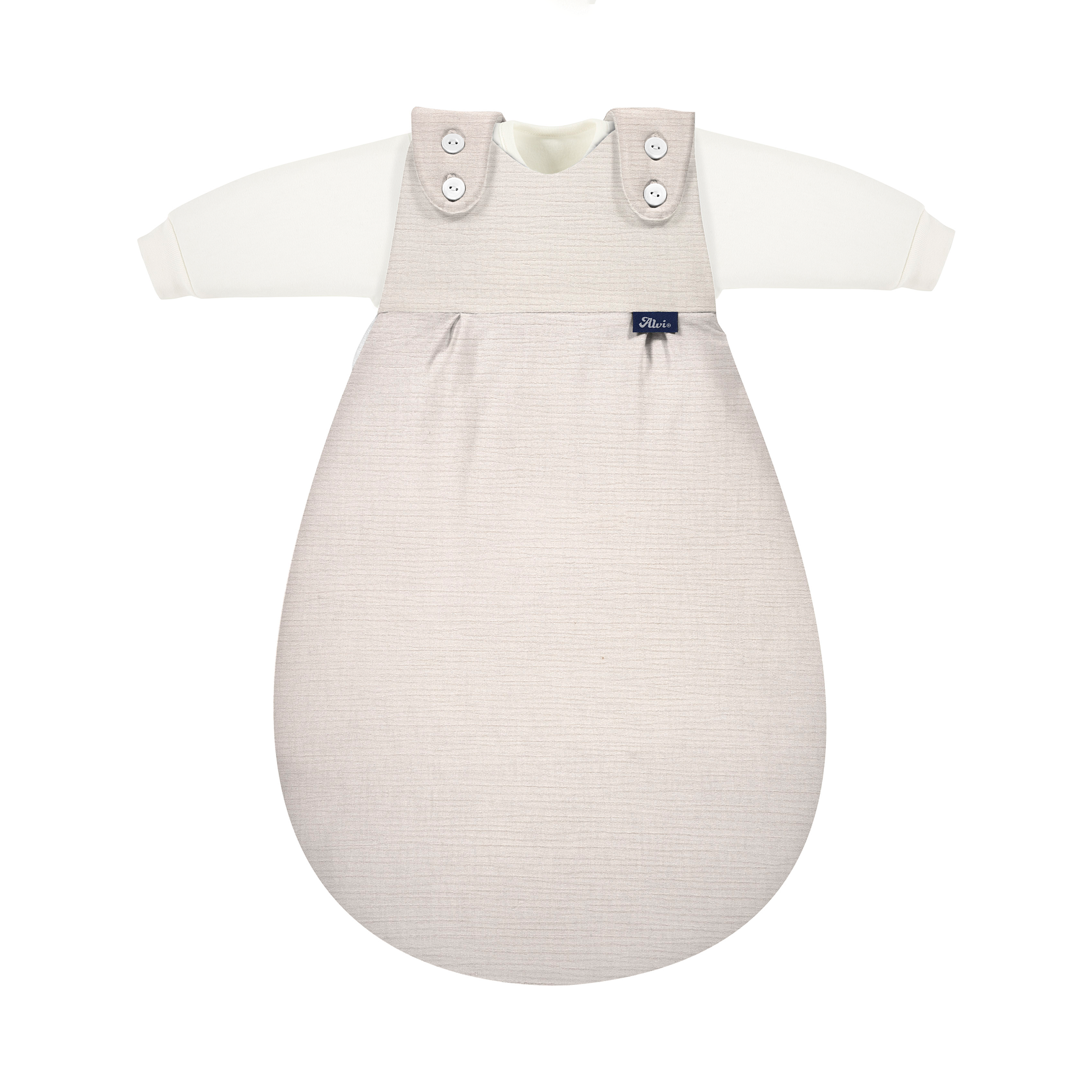Ganzjahresschlafsäcke, Alvi, Beige – Produktansicht