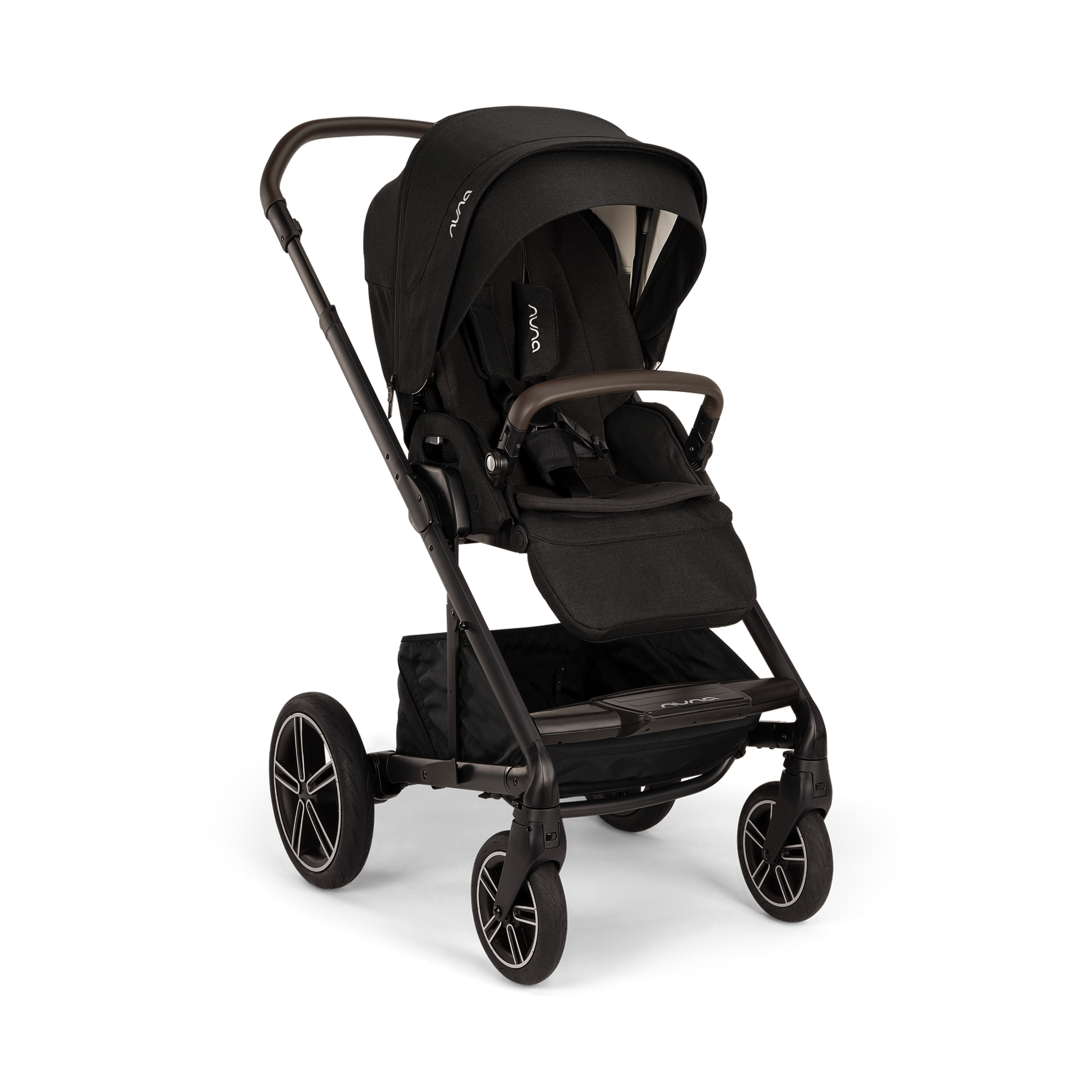 Kombi-Kinderwagen, nuna, Schwarz – Produktansicht