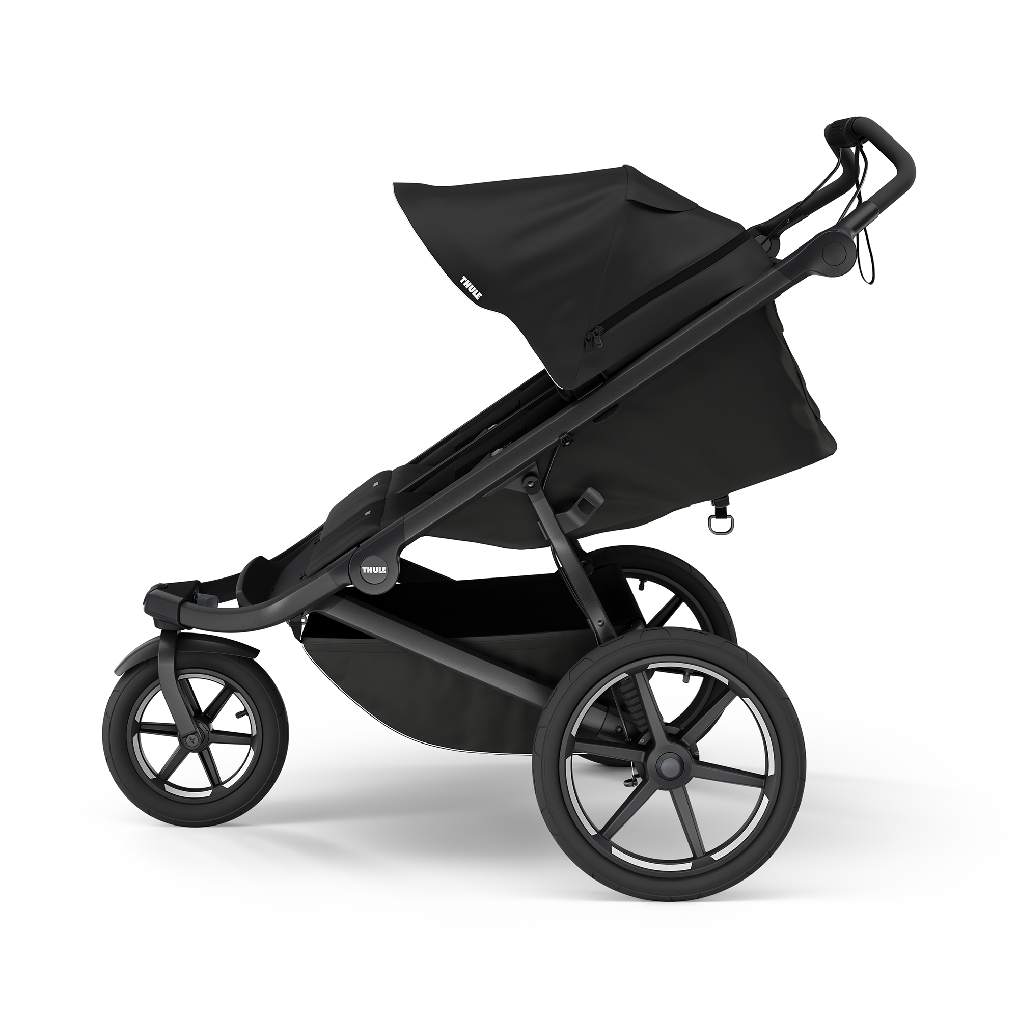 Zwillingswagen & Geschwisterwagen, THULE, Schwarz – Produktansicht