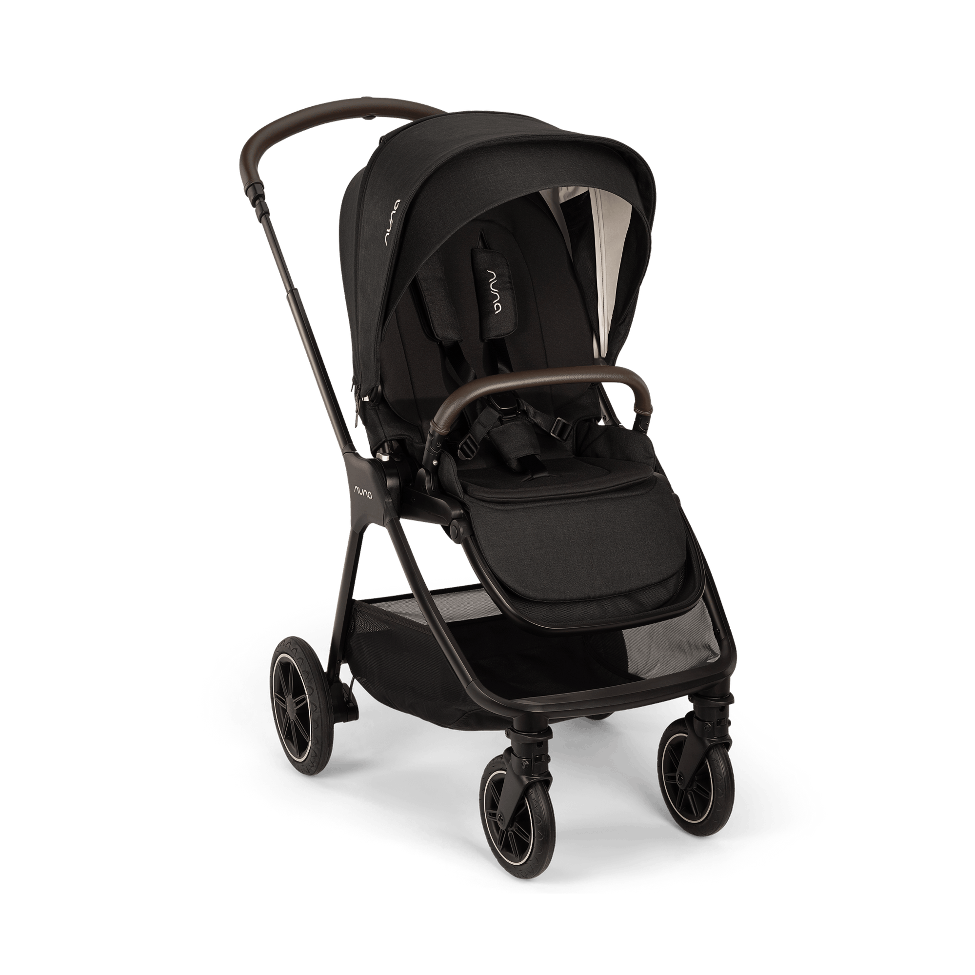 Kombi-Kinderwagen, nuna, Schwarz – Produktansicht