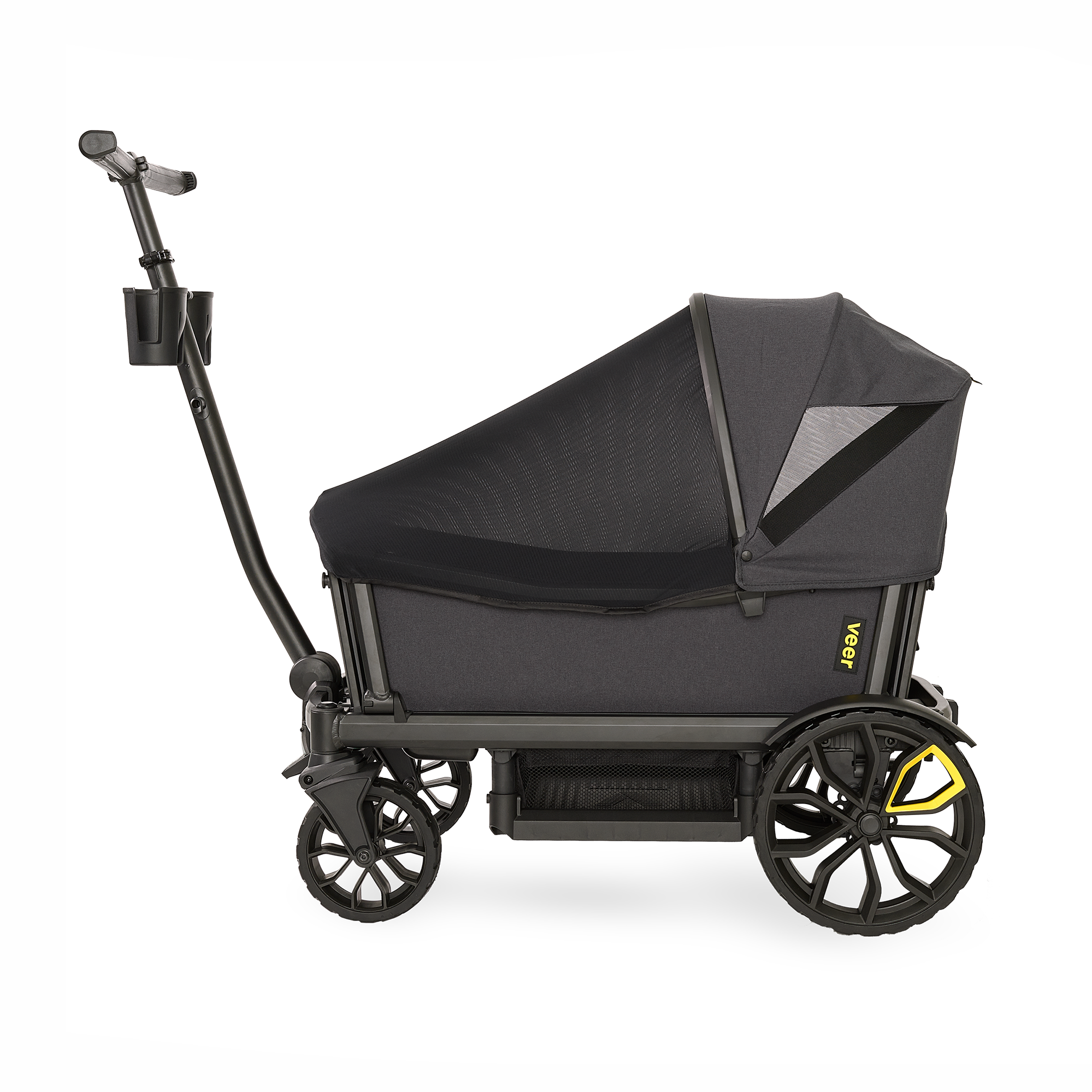 Bollerwagen, VEER, Schwarz – Produktansicht