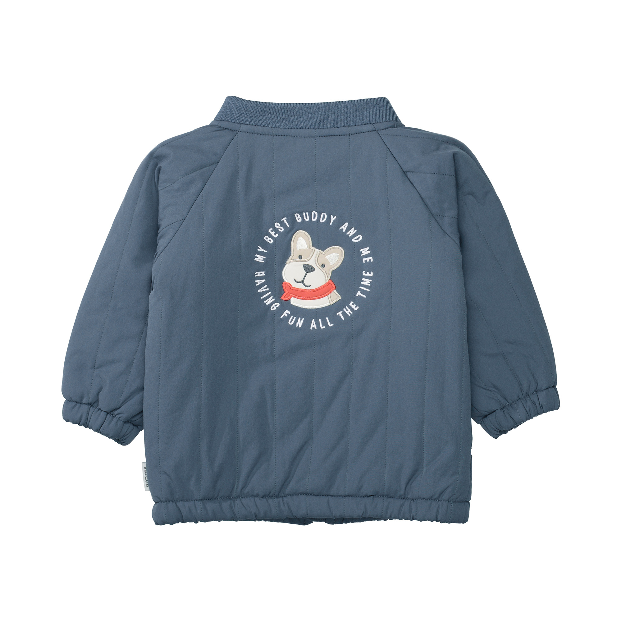 Jacken, STACCATO, Blau – Besonderheit: aus 90% Nylon