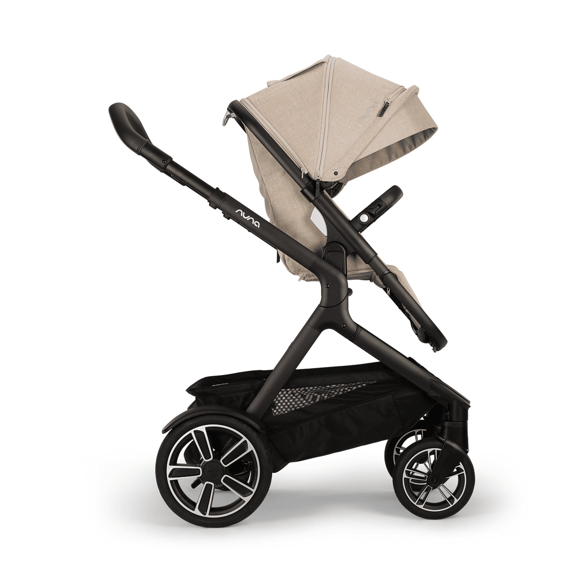 Kombi-Kinderwagen, nuna, Beige – Produktansicht