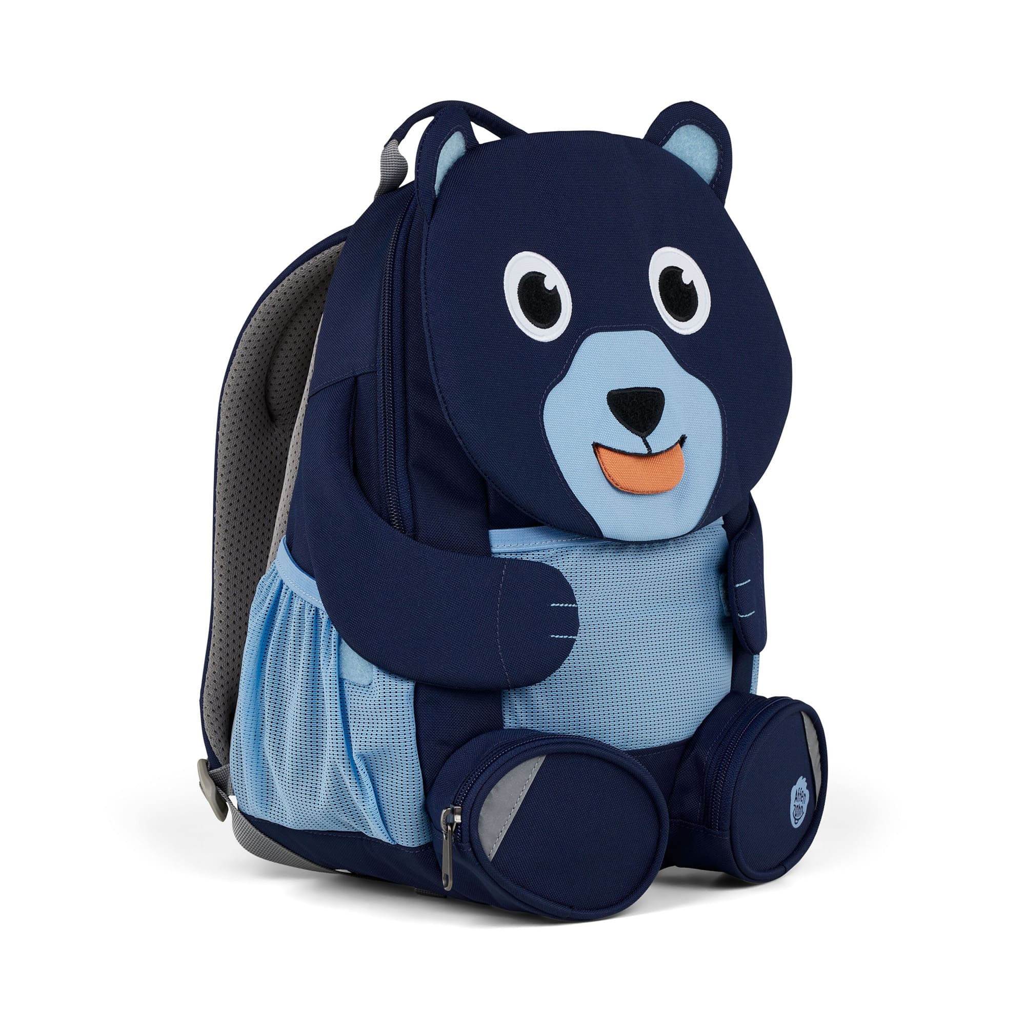Kinderrucksäcke, Affenzahn, Blau – Produktansicht