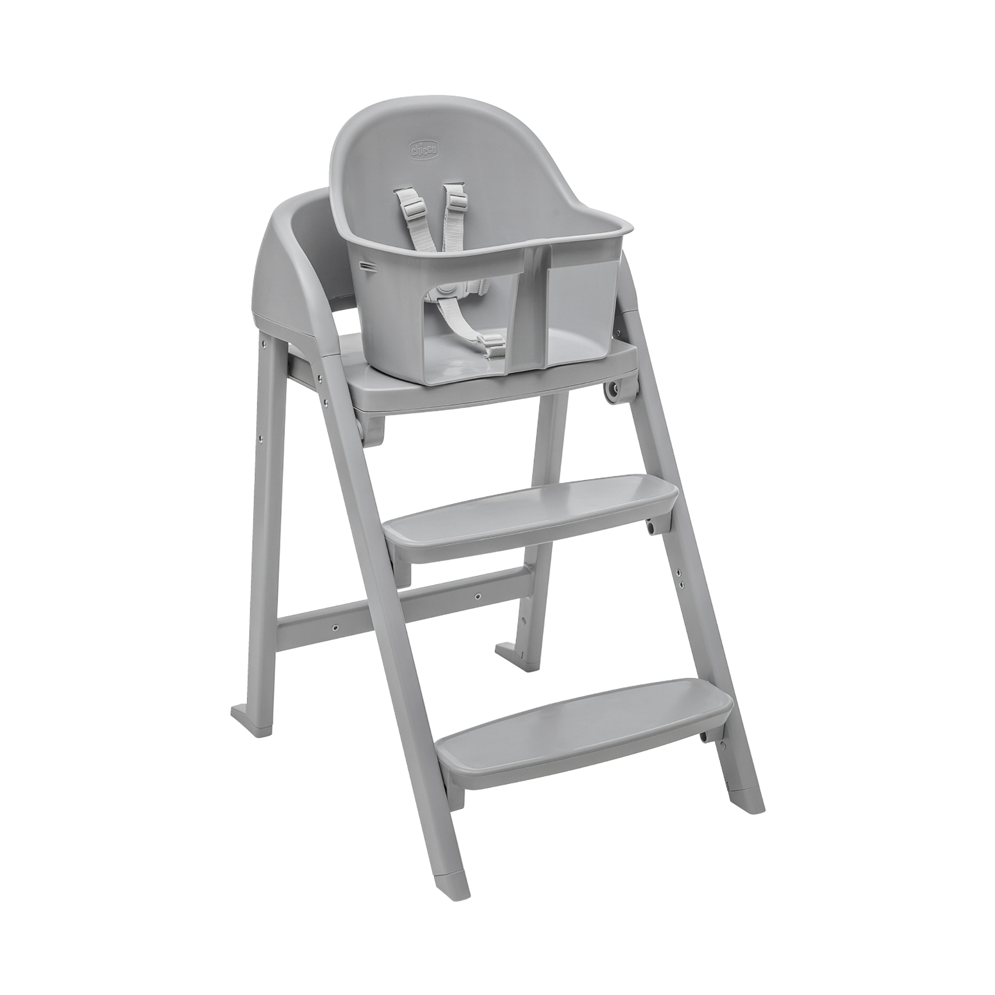 Klapphochstühle, chicco, Grau – Produktansicht
