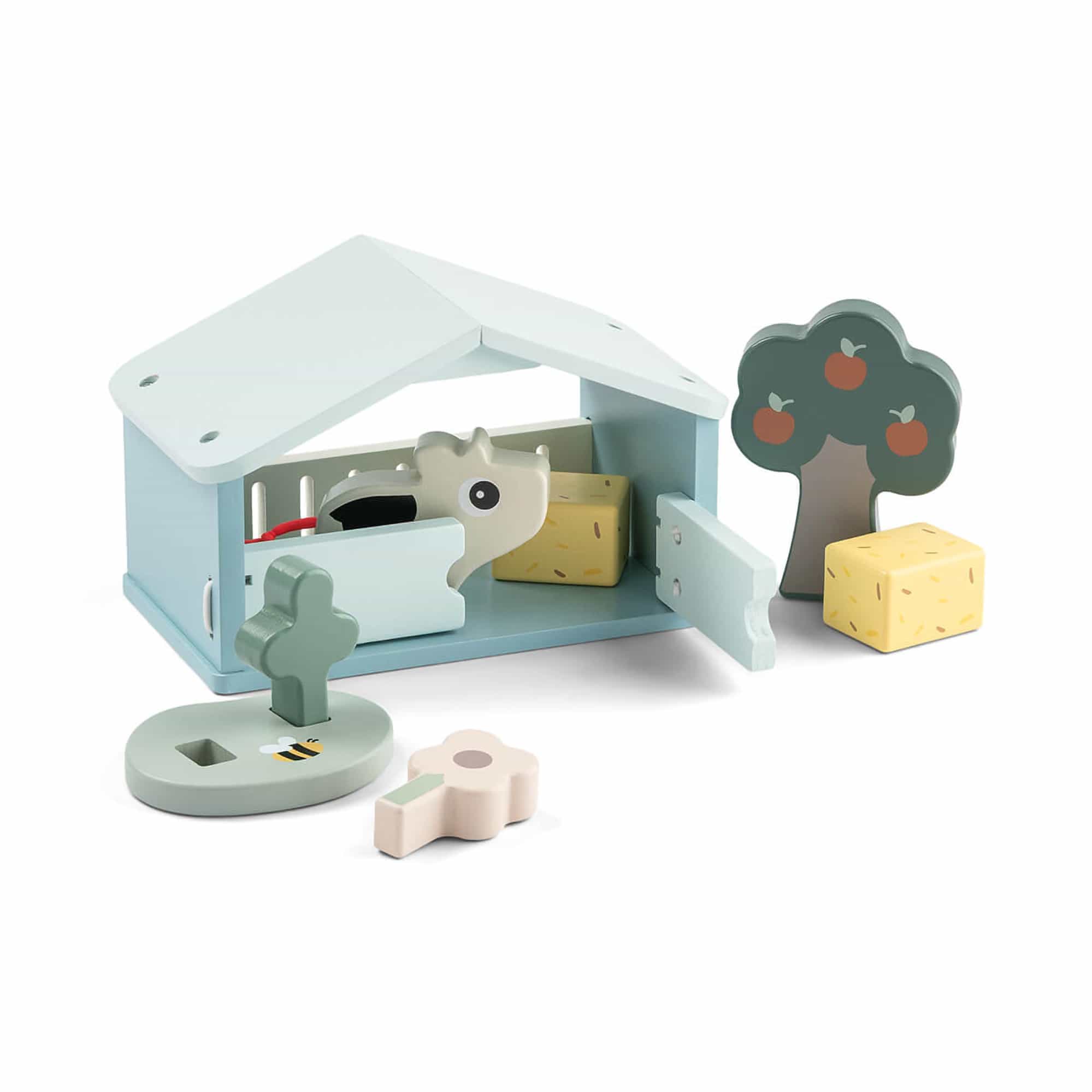 Holzfiguren, done by deer, Blau – Produktansicht